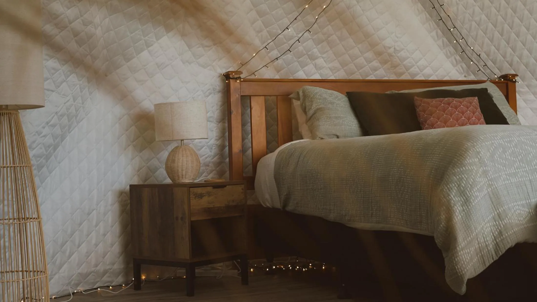 Bed in The Barn Cabins & Camp