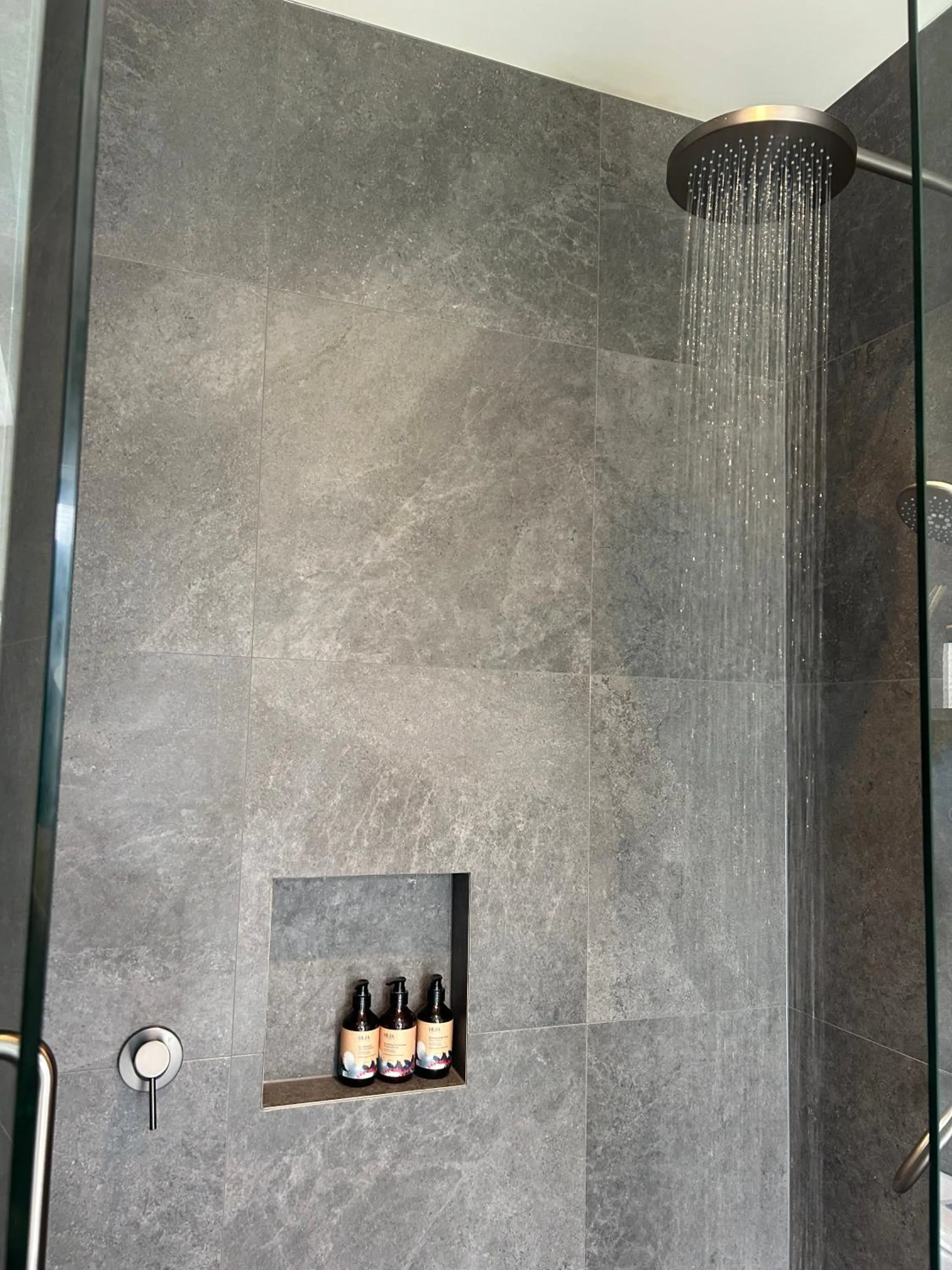 Shower in The Barn Cabins & Camp