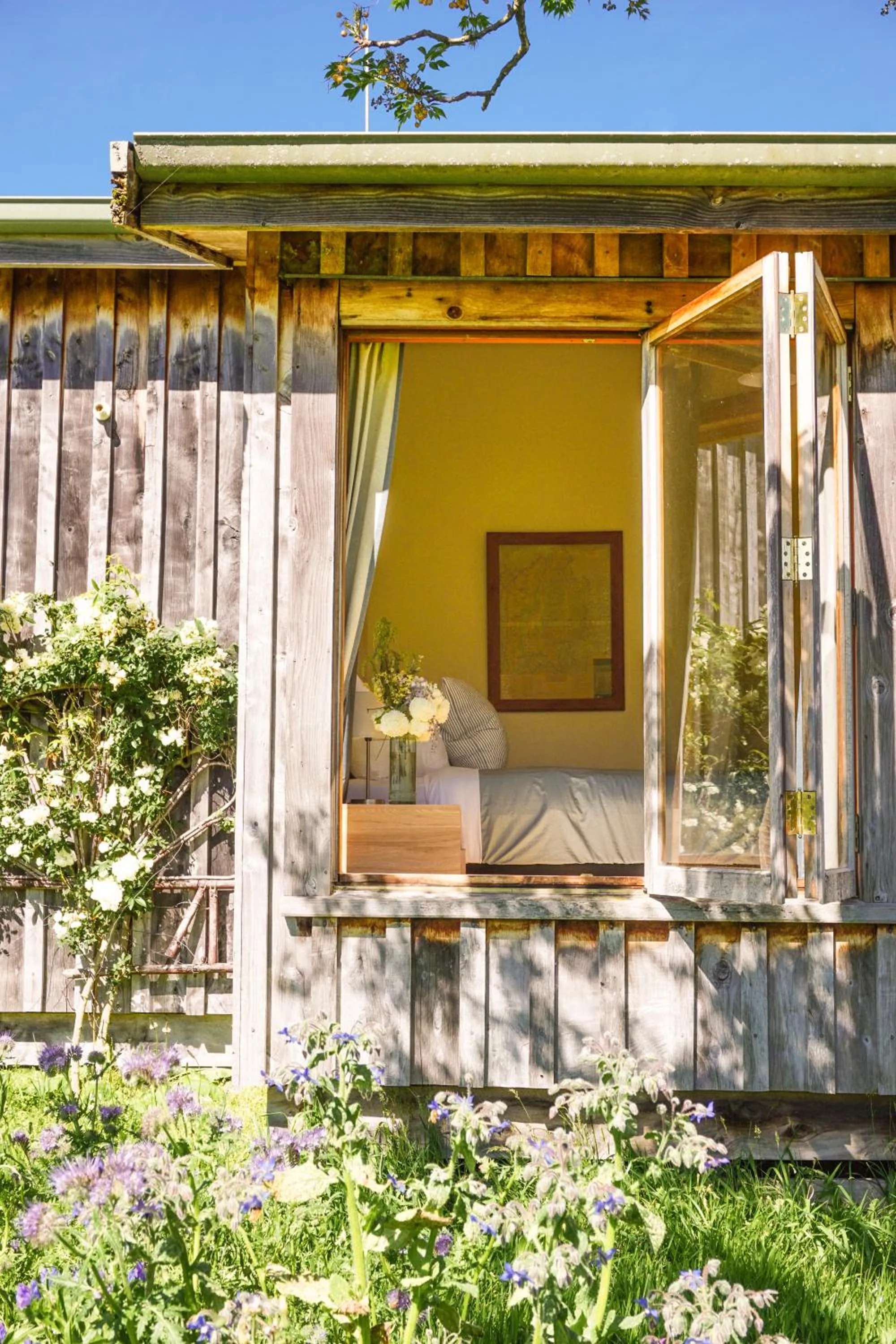 Garden in The Barn Cabins & Camp