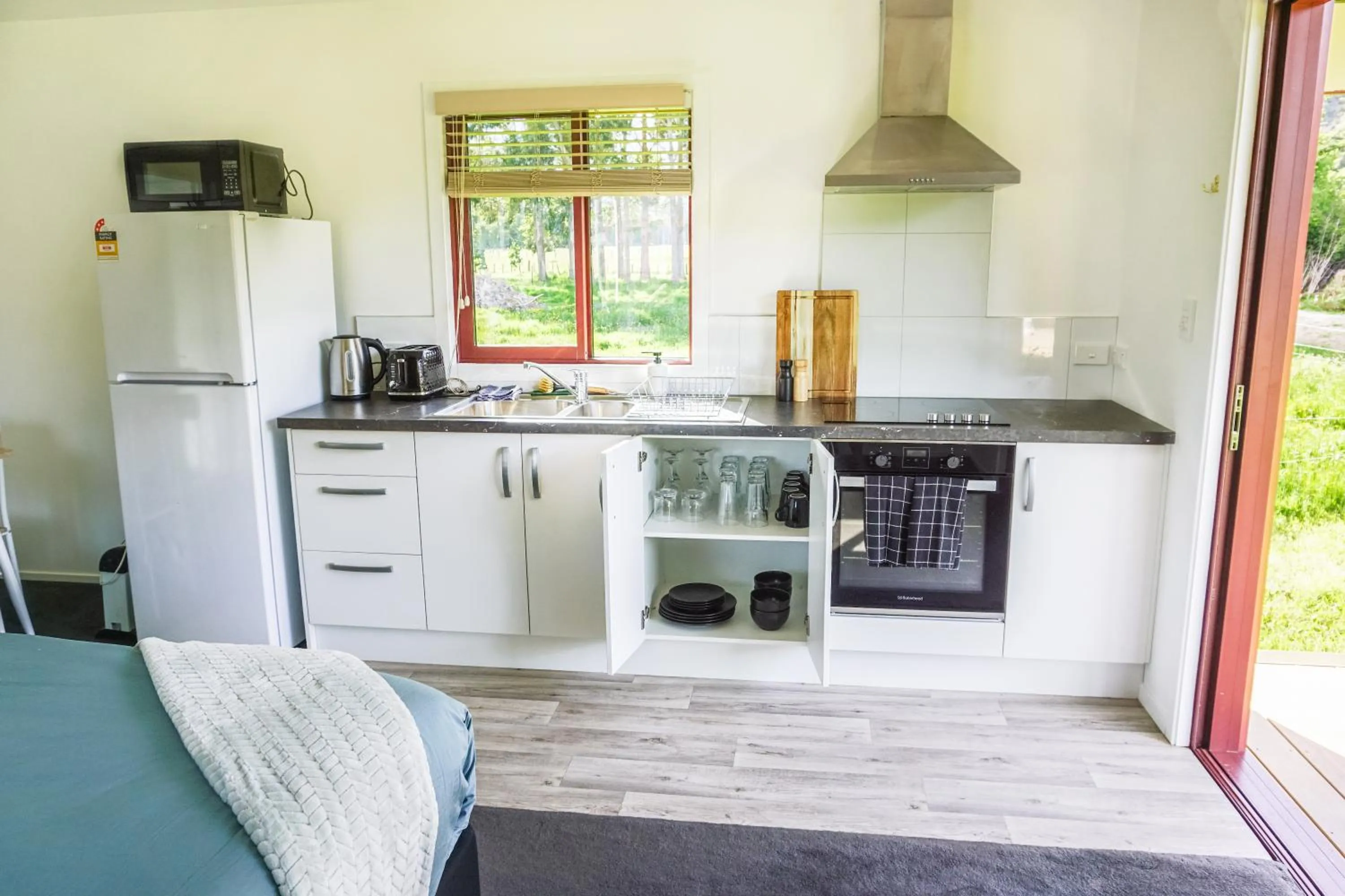 Garden in The Barn Cabins & Camp