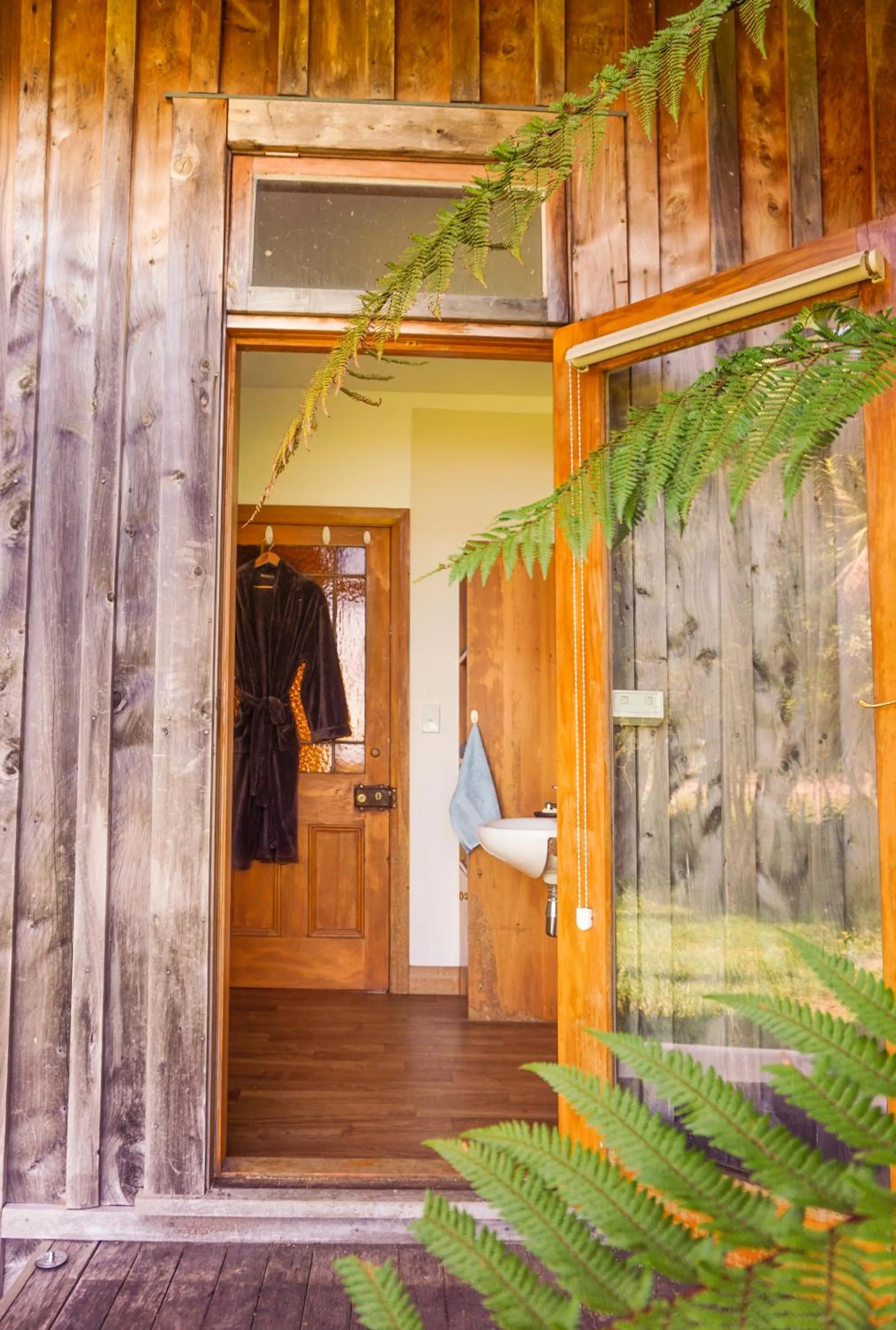 Bathroom in The Barn Cabins & Camp