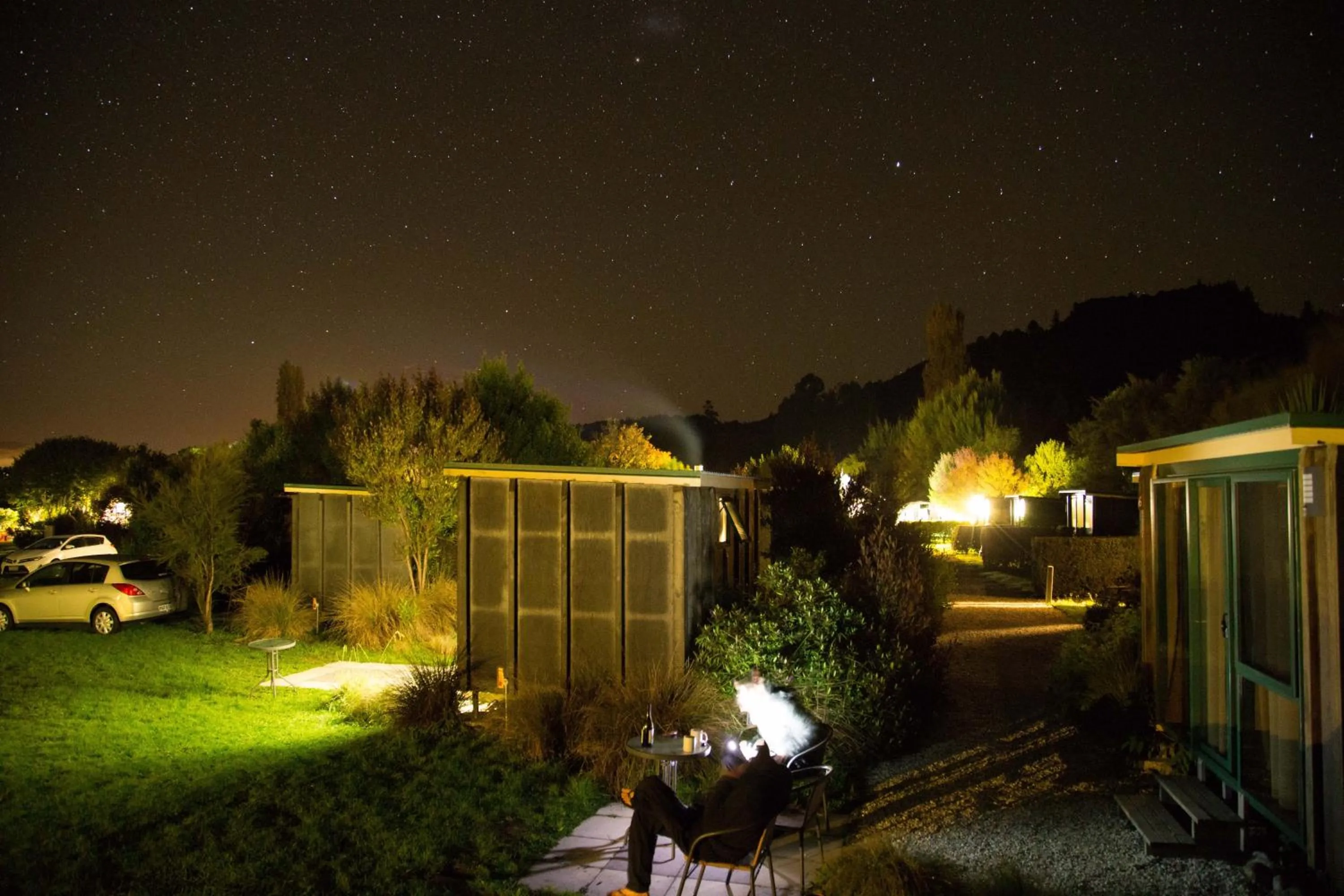Property building in The Barn Cabins & Camp