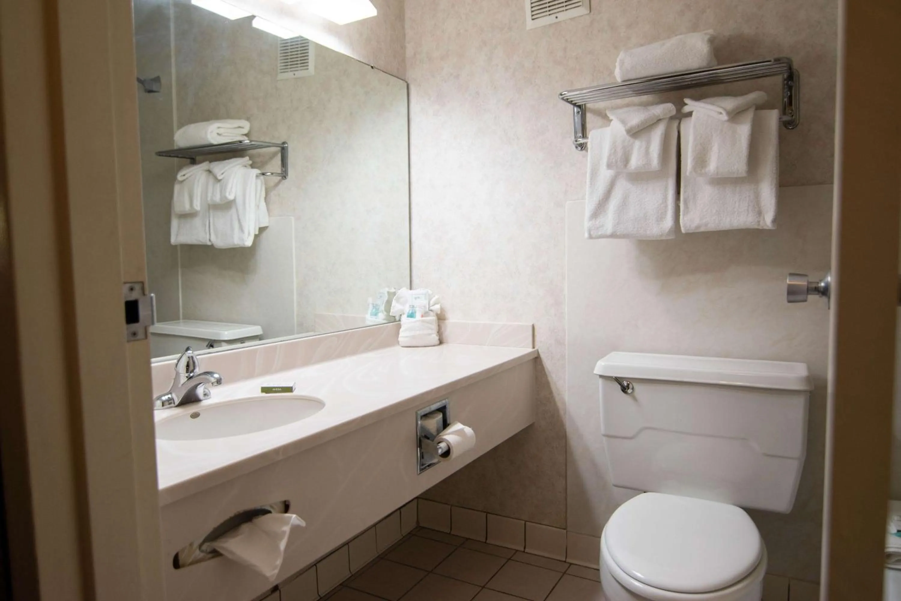 Bathroom in Fireside Inn & Suites Portland