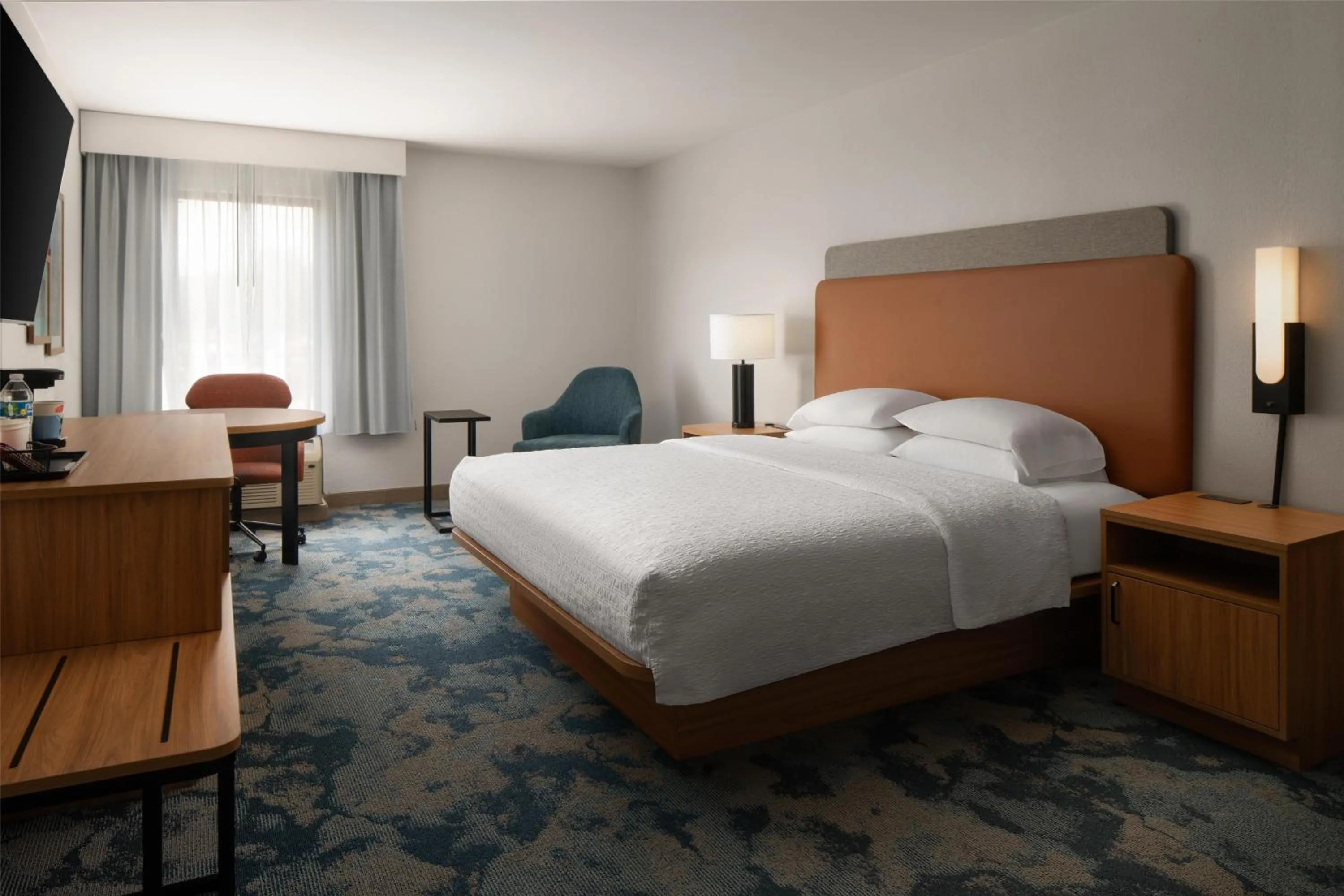 Bed in Hampton Inn Hopewell Fort Gregg-Adams