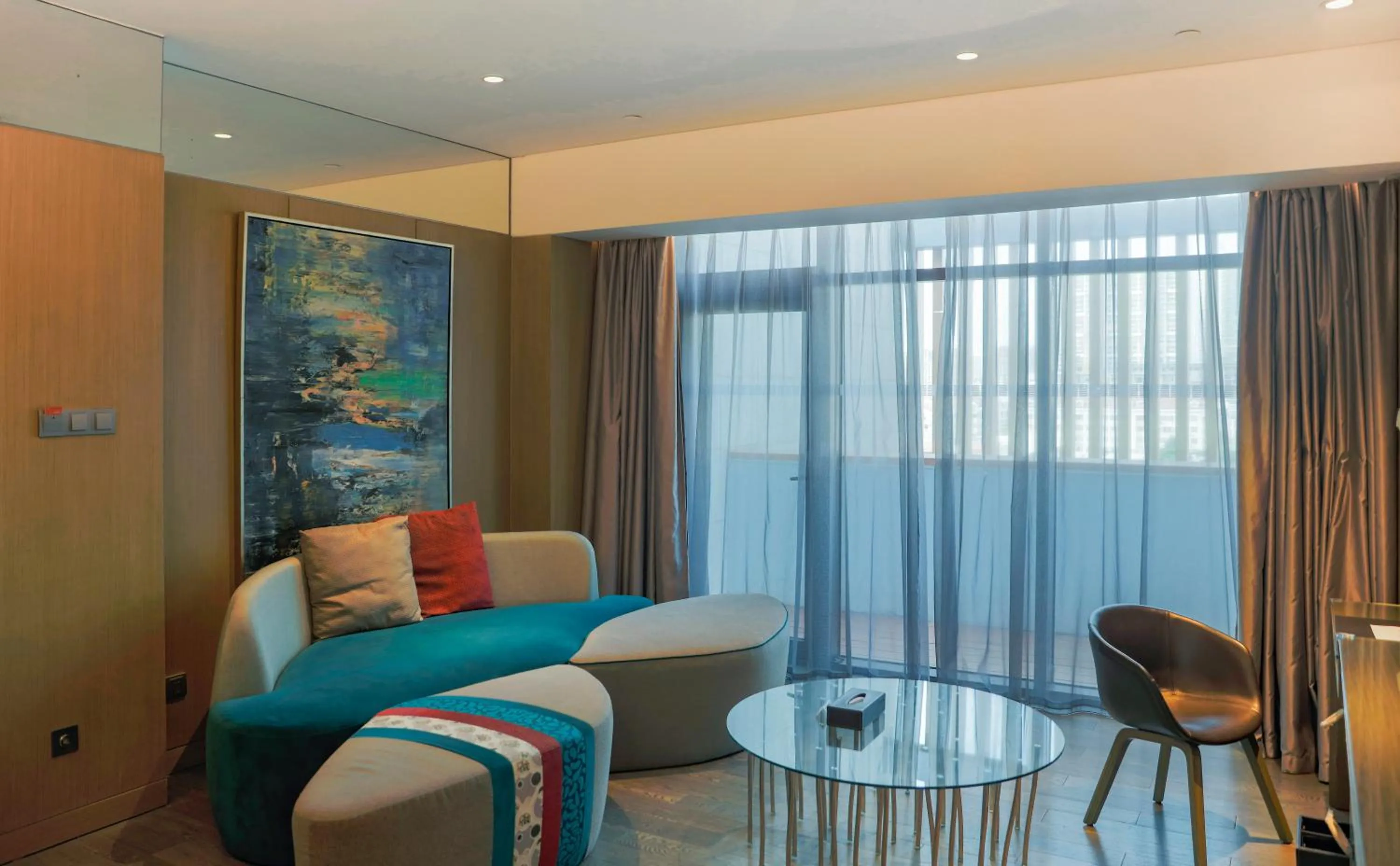 Living room in Le Meridien Qingdao West Coast