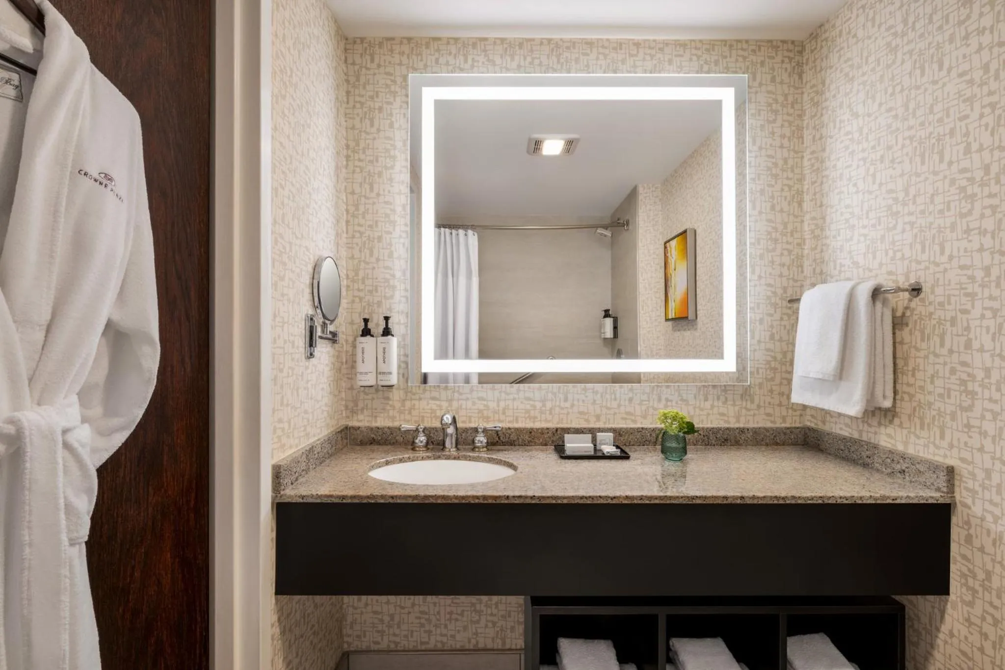 Bathroom in Crowne Plaza Edison by IHG