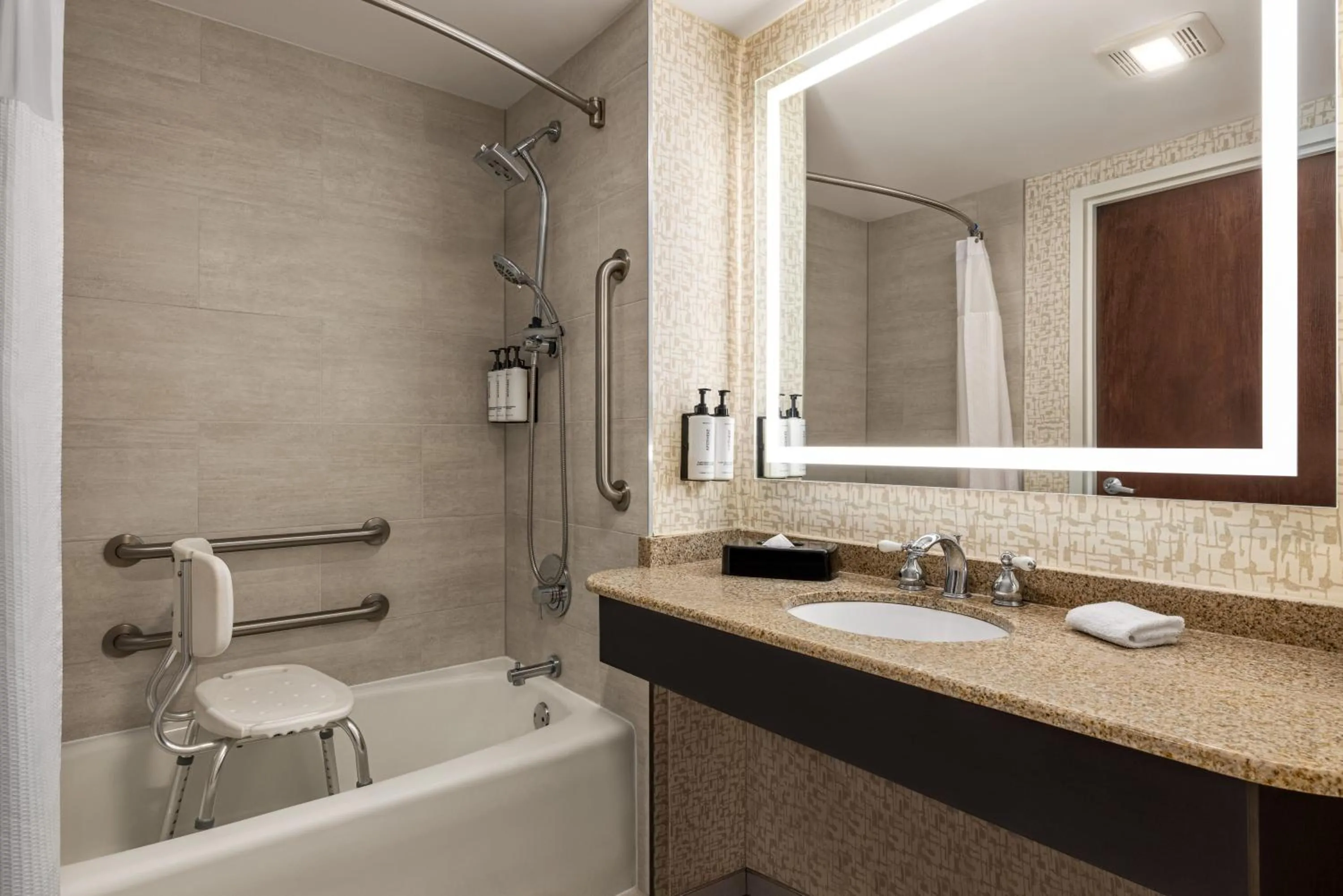 Bathroom in Crowne Plaza Edison by IHG