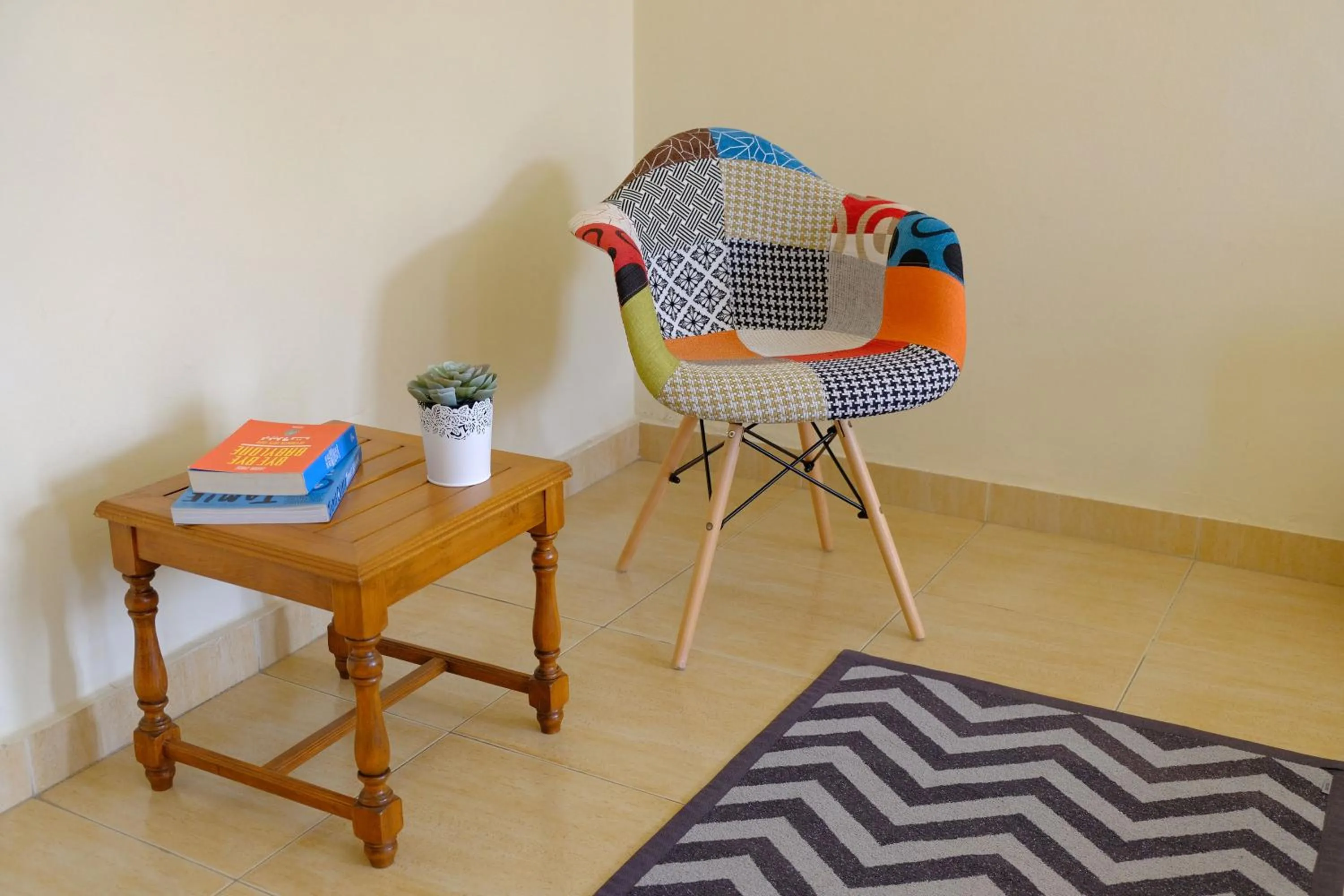 Seating area in Hotel Wakim
