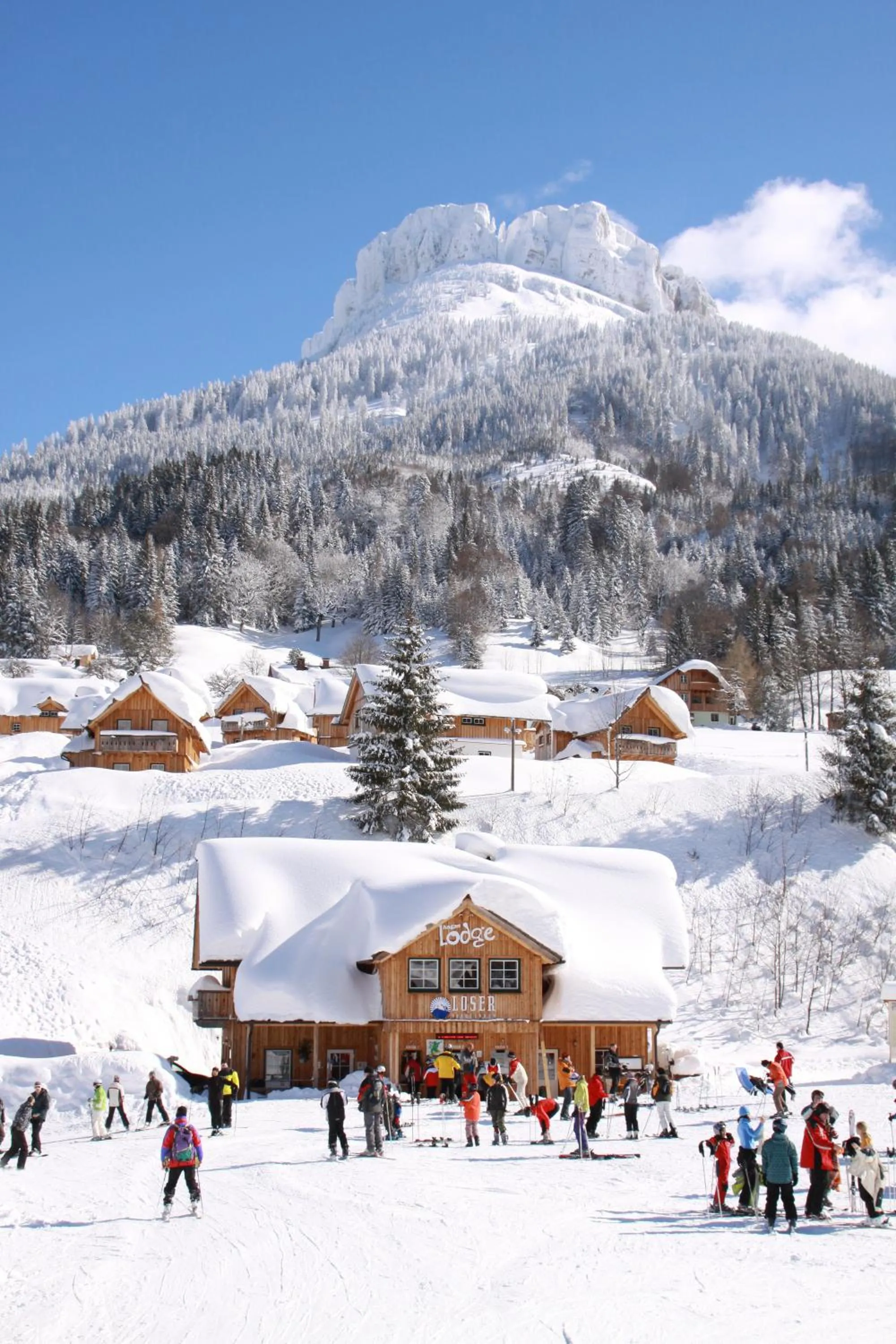 Bird's eye view in AlpenParks Hagan Lodge Altaussee