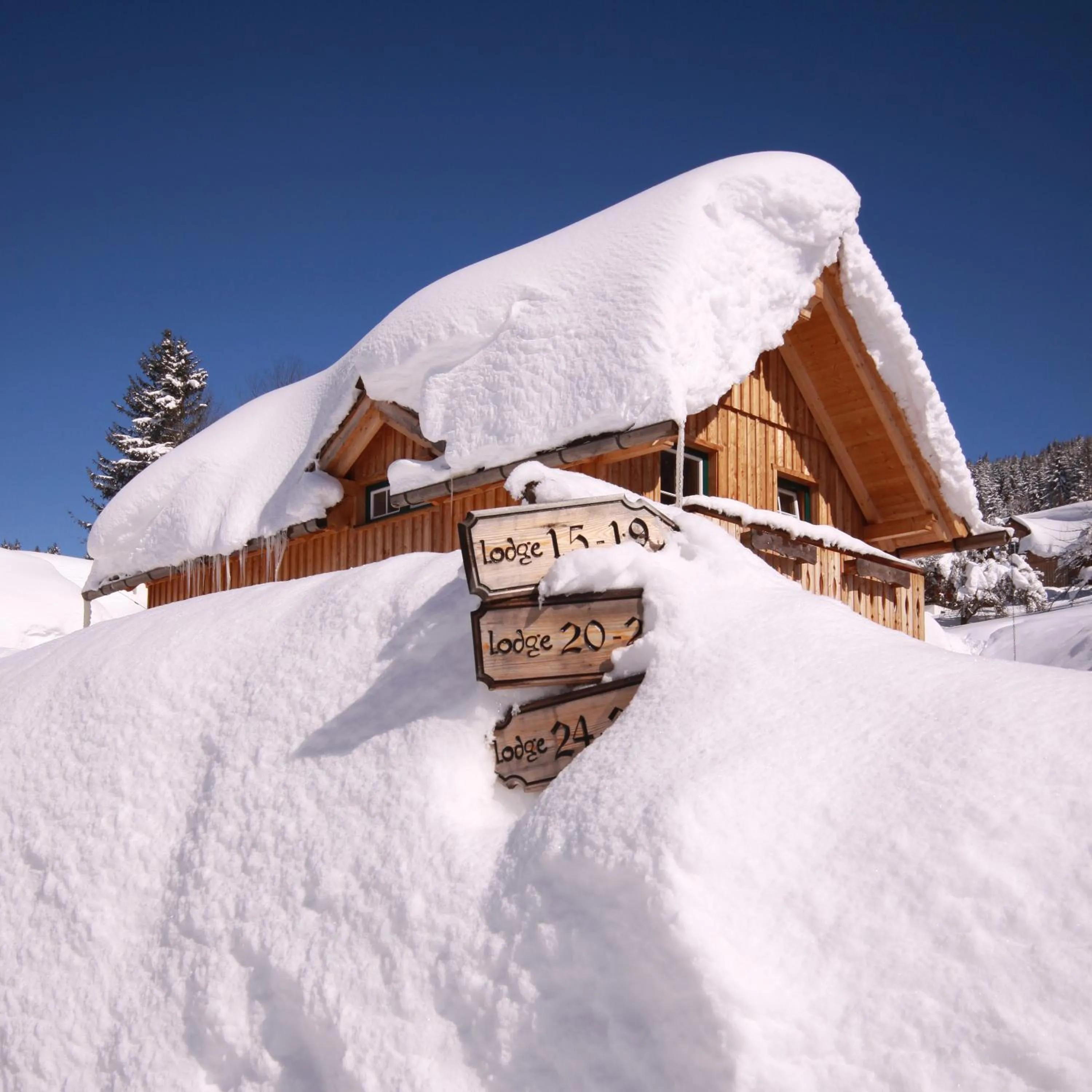 Property building in AlpenParks Hagan Lodge Altaussee
