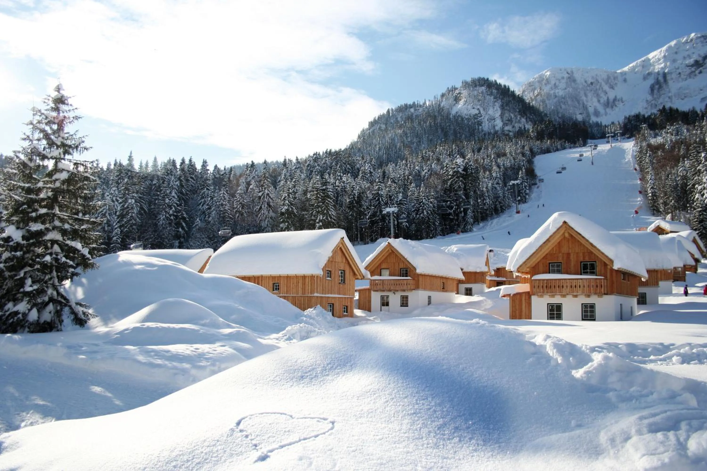 Property building in AlpenParks Hagan Lodge Altaussee