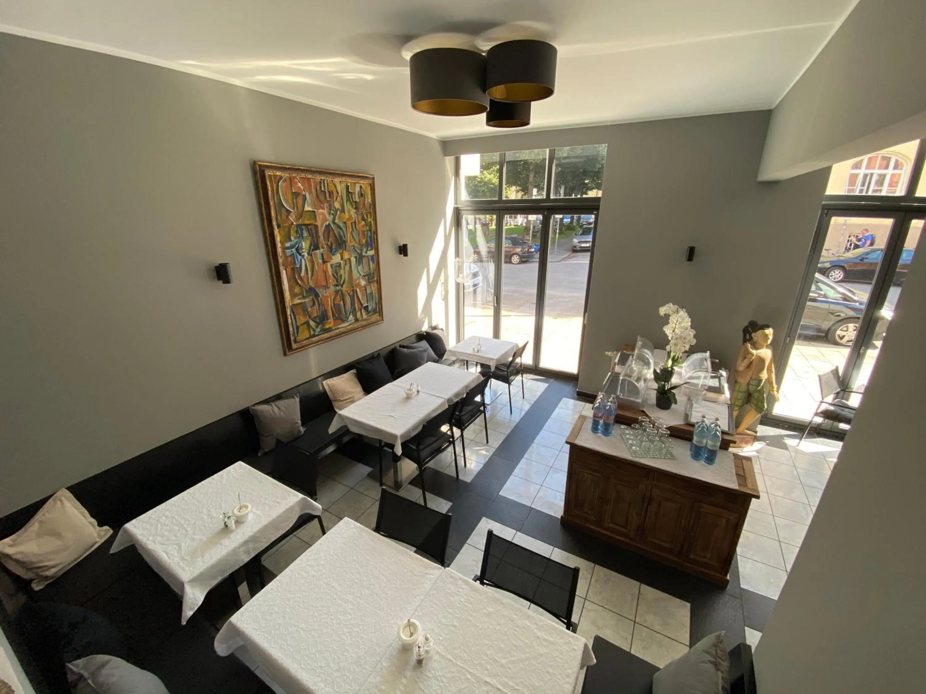 Decorative detail in Das Nikolai Hotel