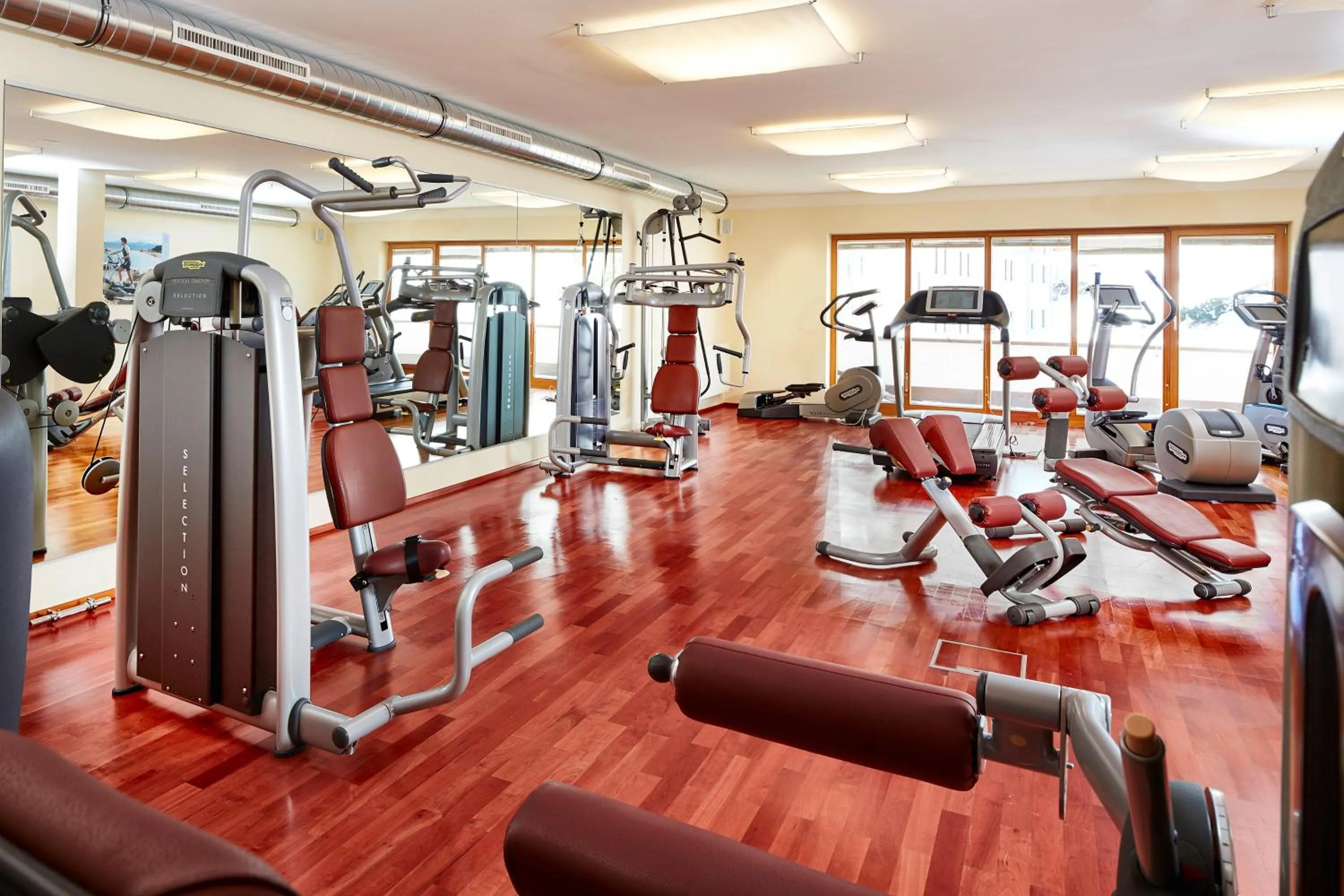 Fitness centre/facilities in Hotel Konradin