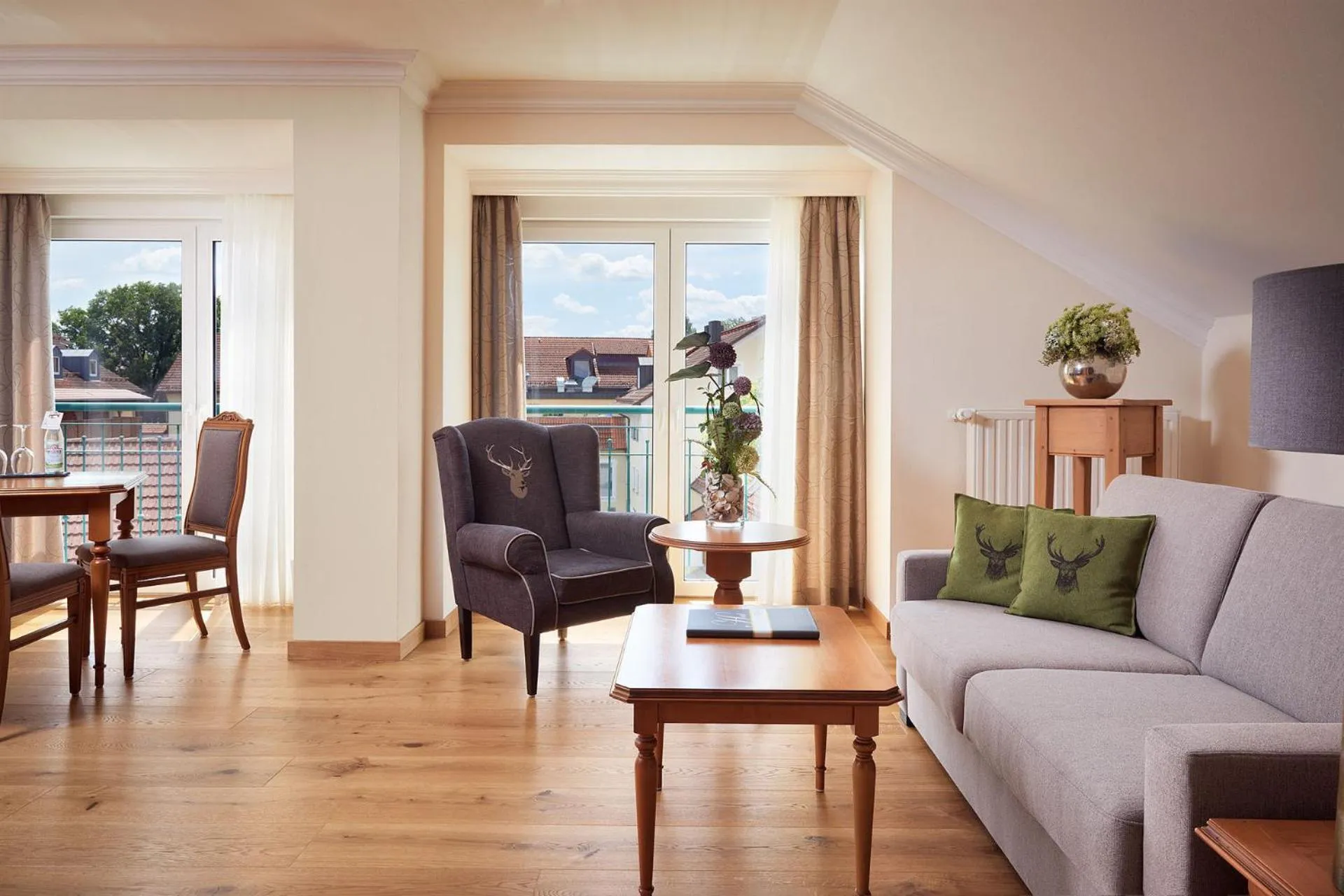 Living room in Garden & SPA Hotel Das Götzfried