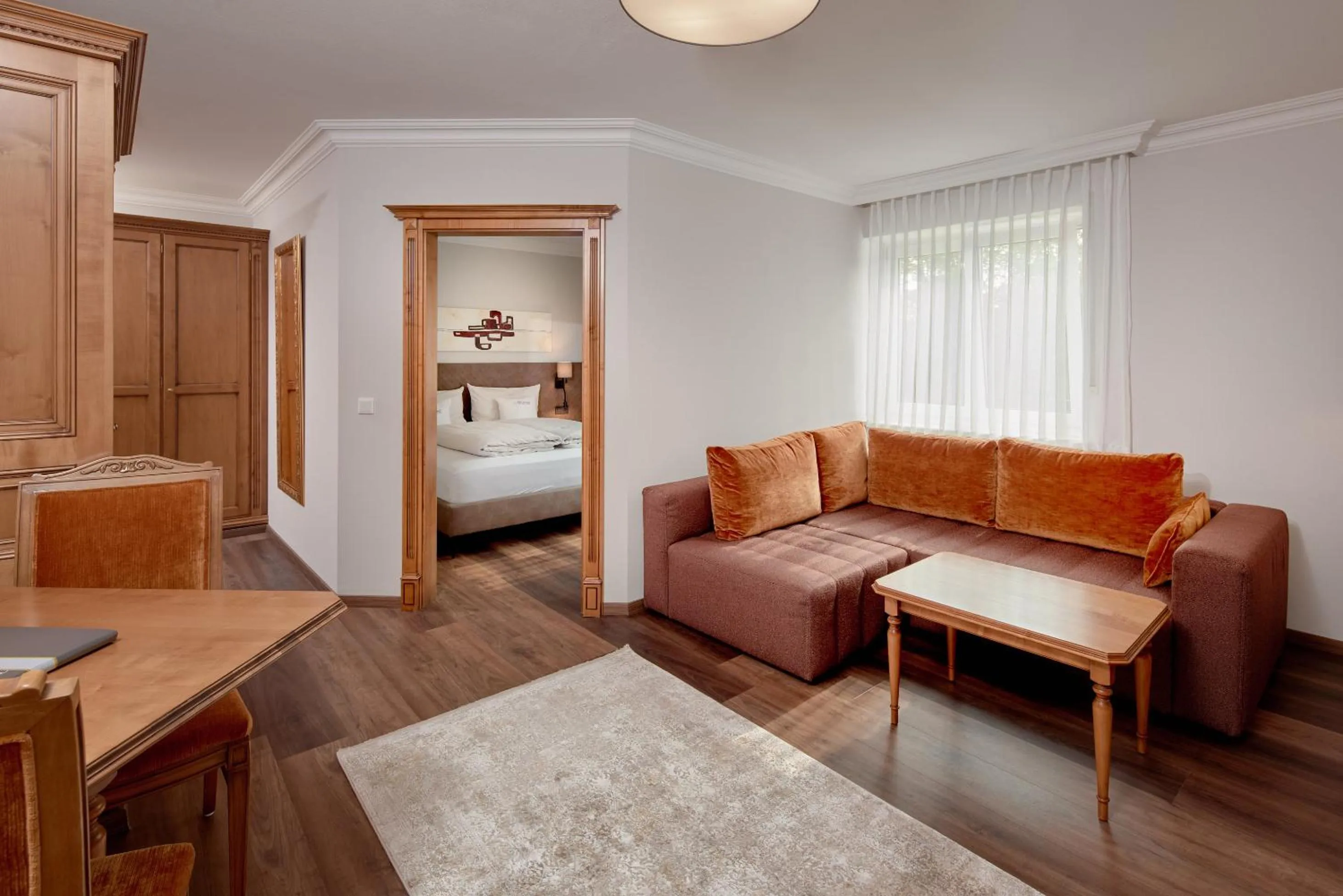 Photo of the whole room, Bed in Garden & SPA Hotel Das Götzfried