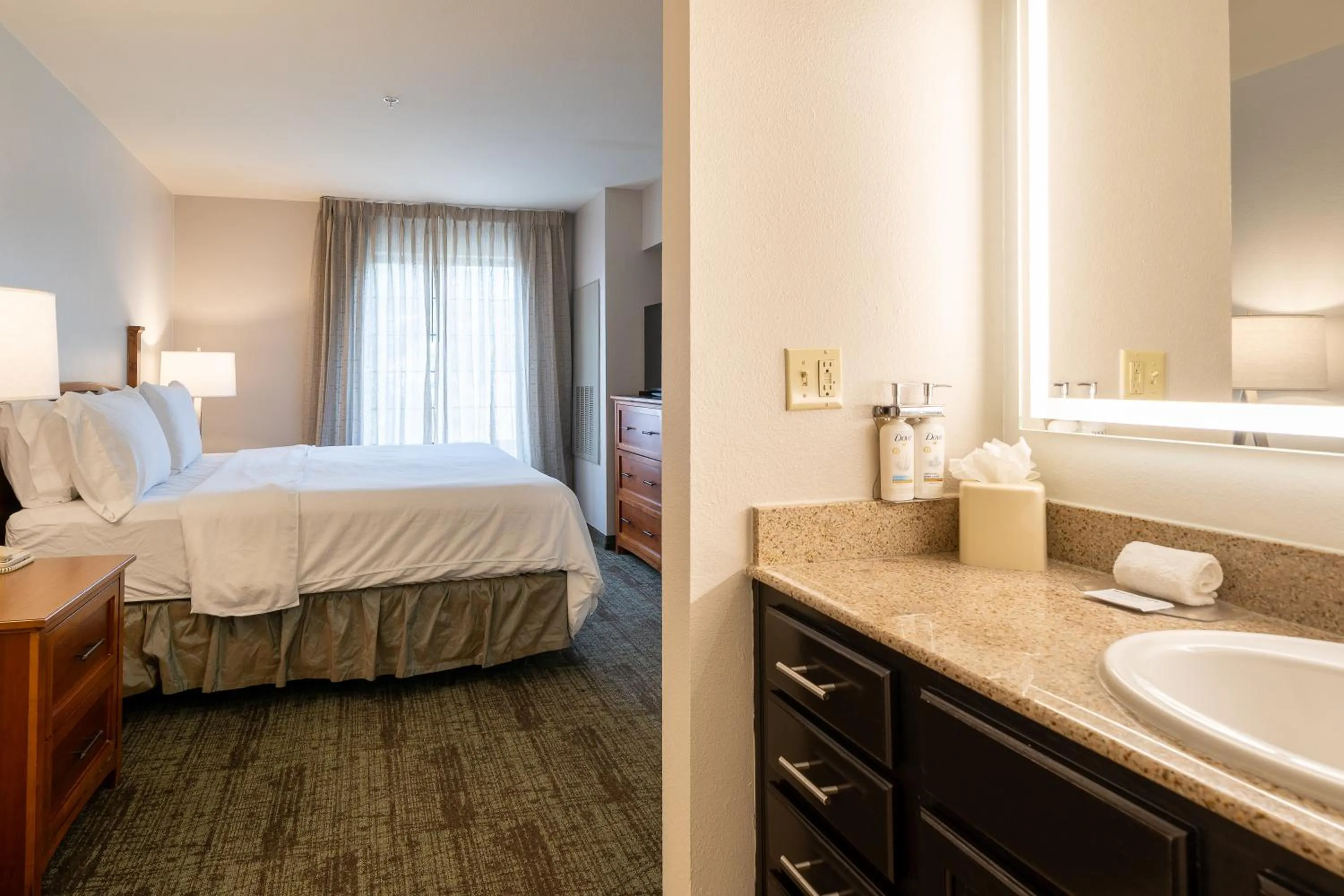 Bedroom, Bed in Staybridge Suites Houston West - Energy Corridor by IHG