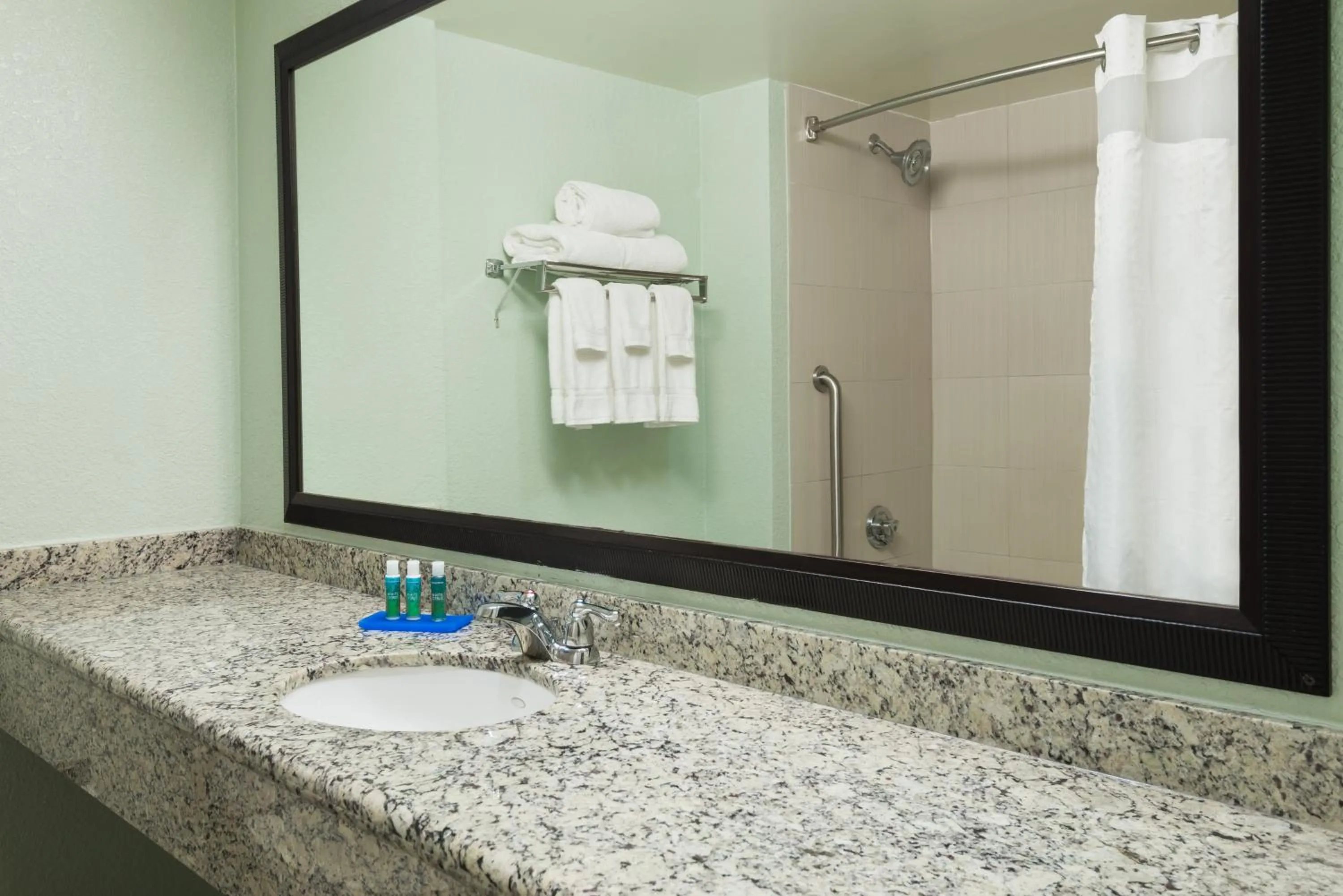 Bathroom in Holiday Inn Express Hotel & Suites Ft. Lauderdale-Plantation by IHG