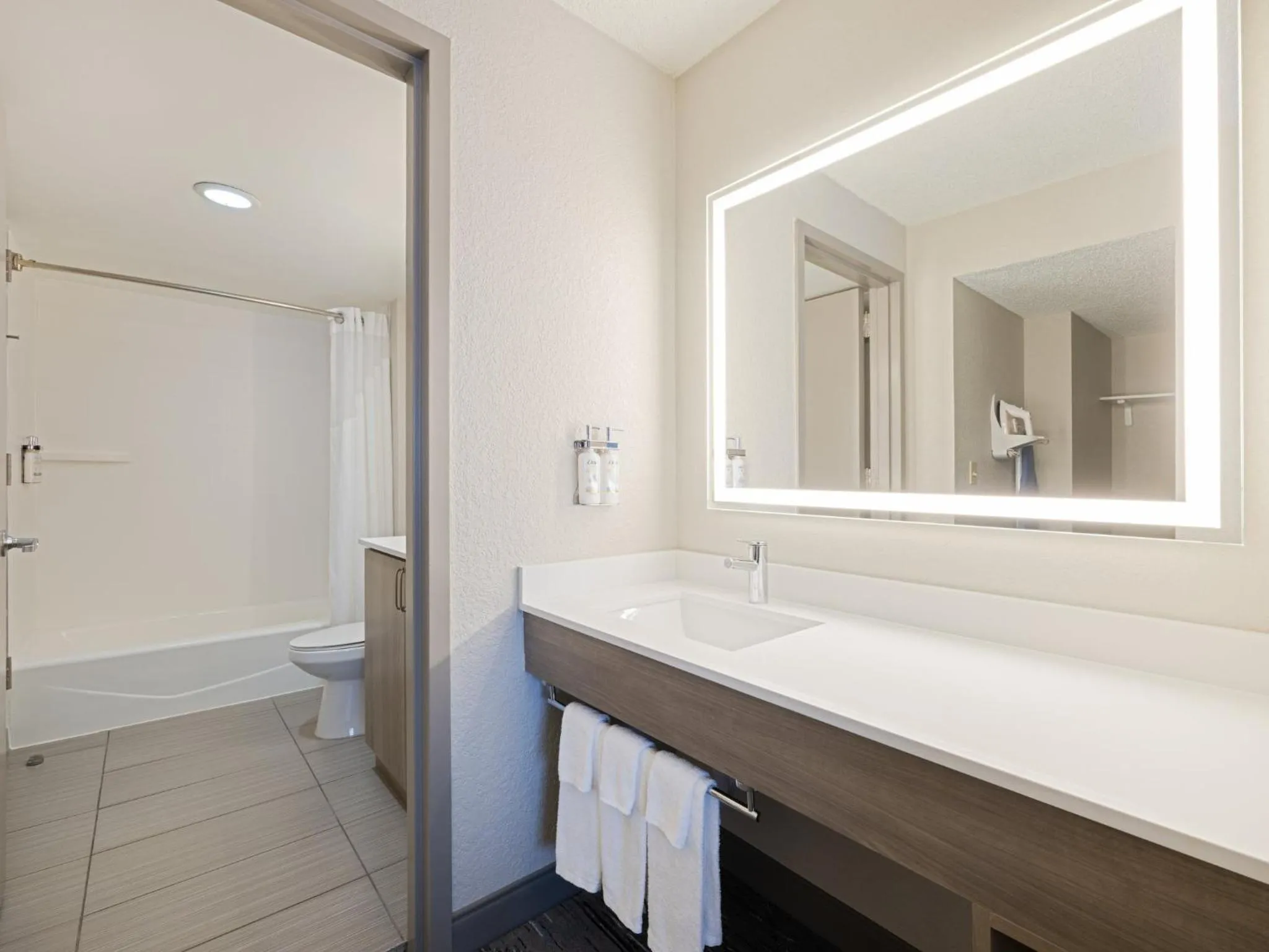 Bathroom in Holiday Inn Express Hotel & Suites Ft. Lauderdale-Plantation by IHG