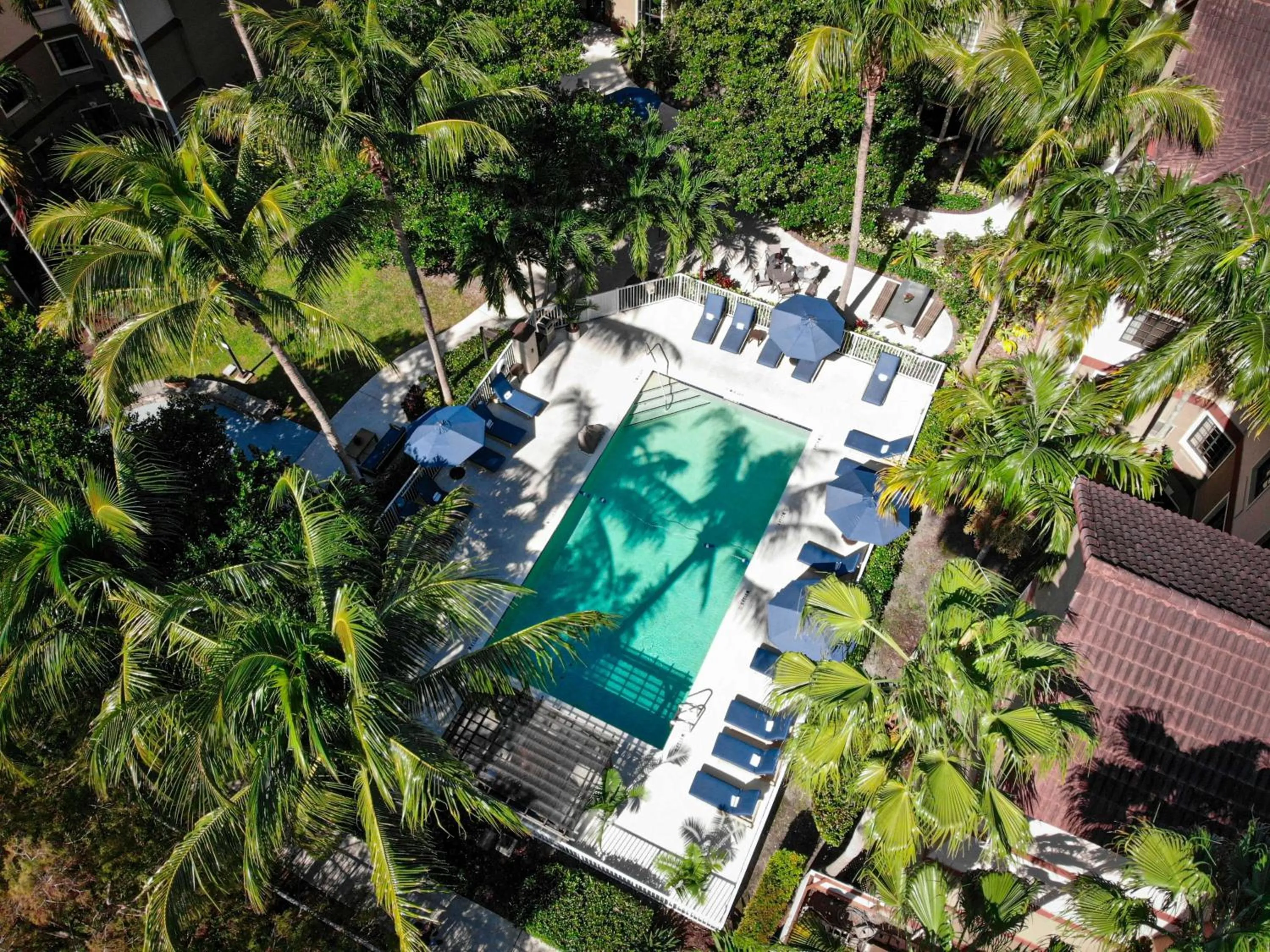 Pool view in Sonesta ES Suites Fort Lauderdale Plantation