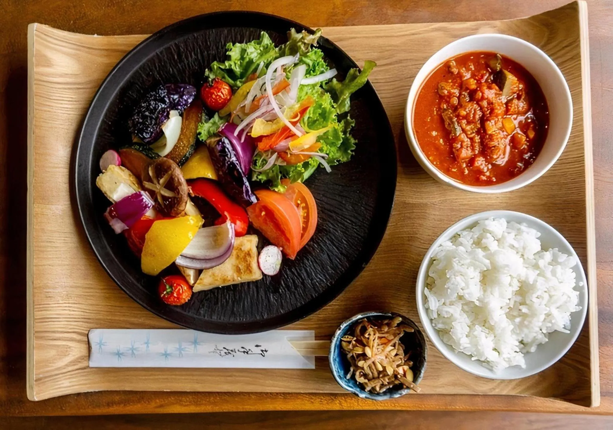 Food close-up in Always Niseko