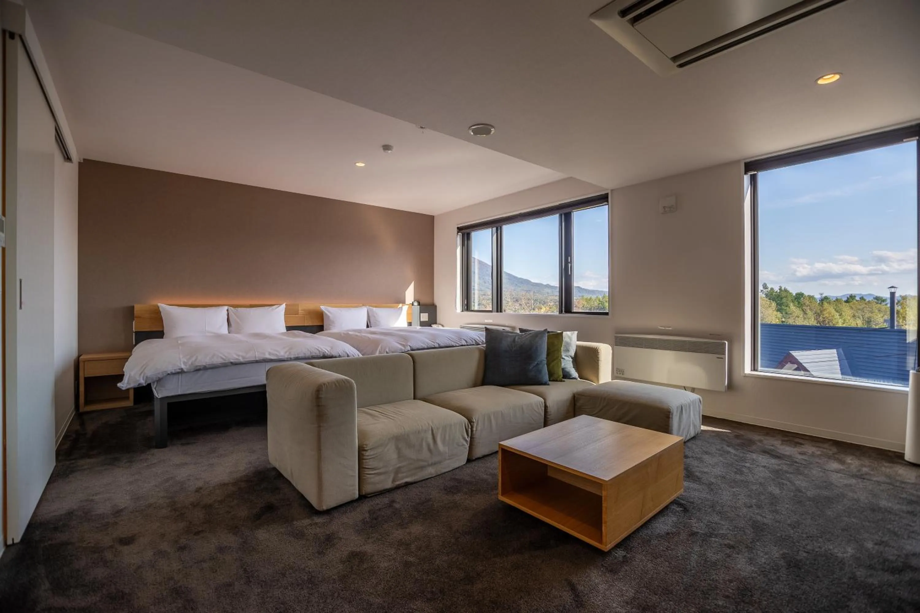 Bed in Always Niseko