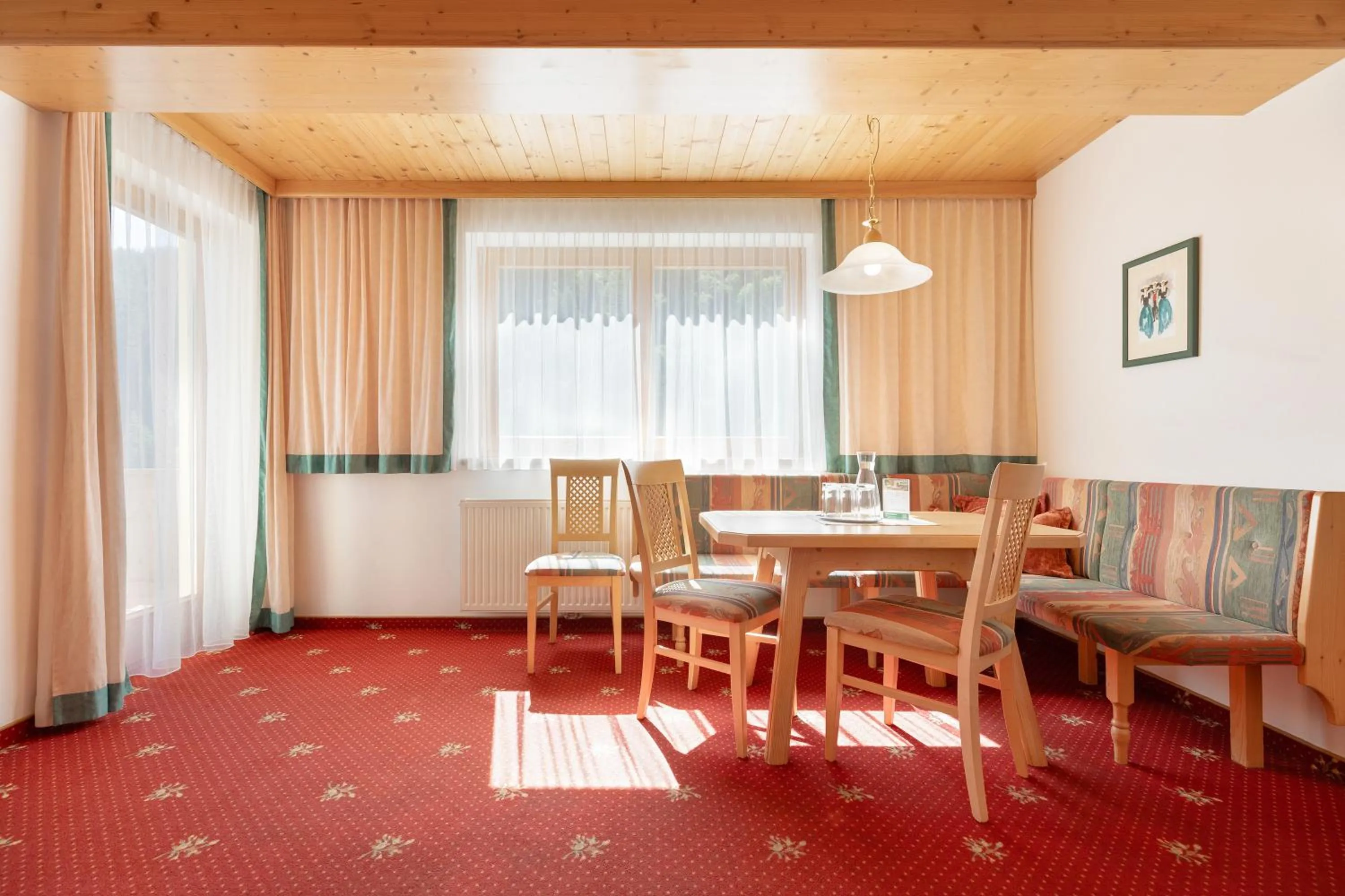 Seating area in Hotel Pinzger Tux