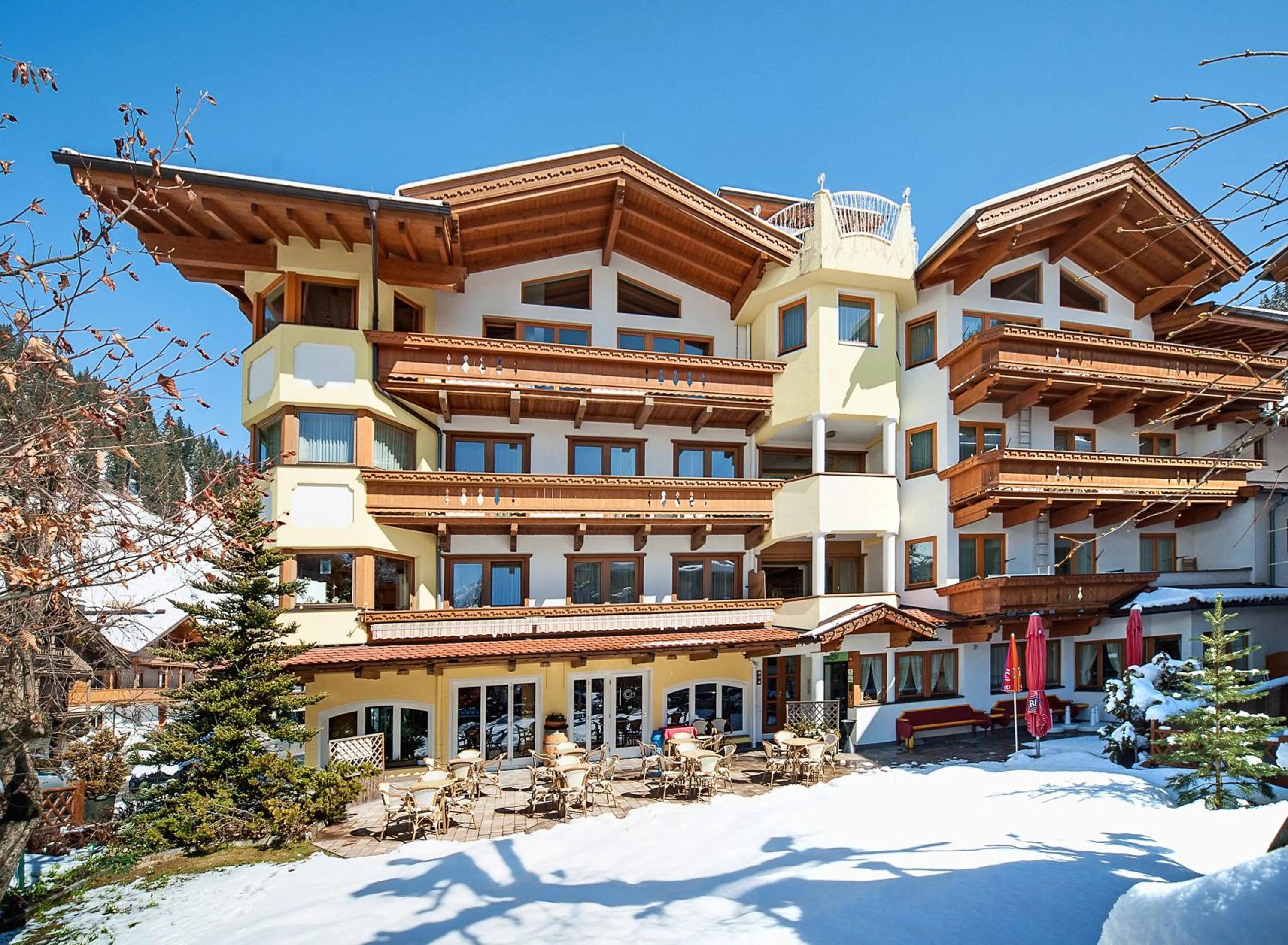 Property building in Hotel Pinzger Tux