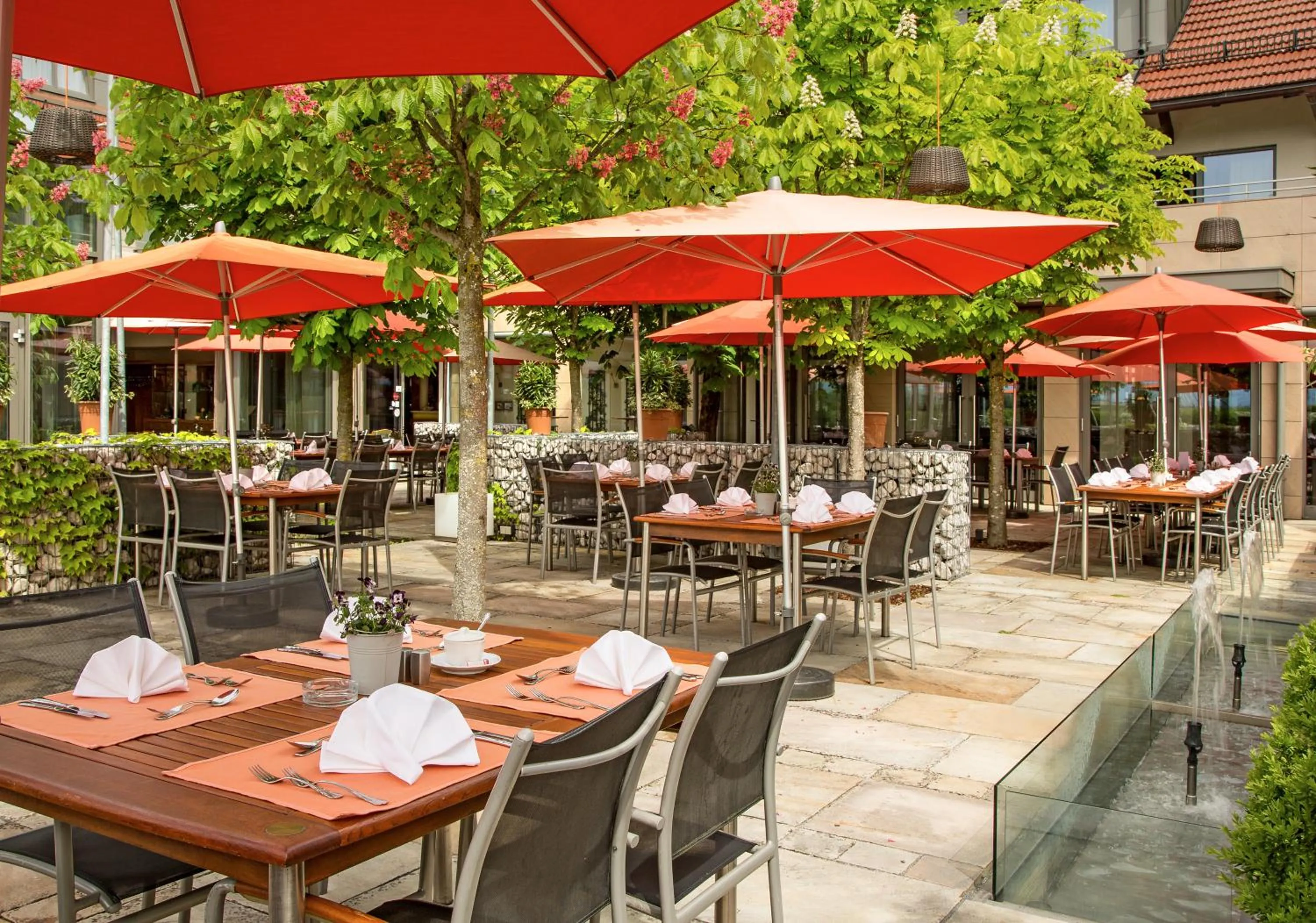 Patio in Hotel-Restaurant Ammerhauser