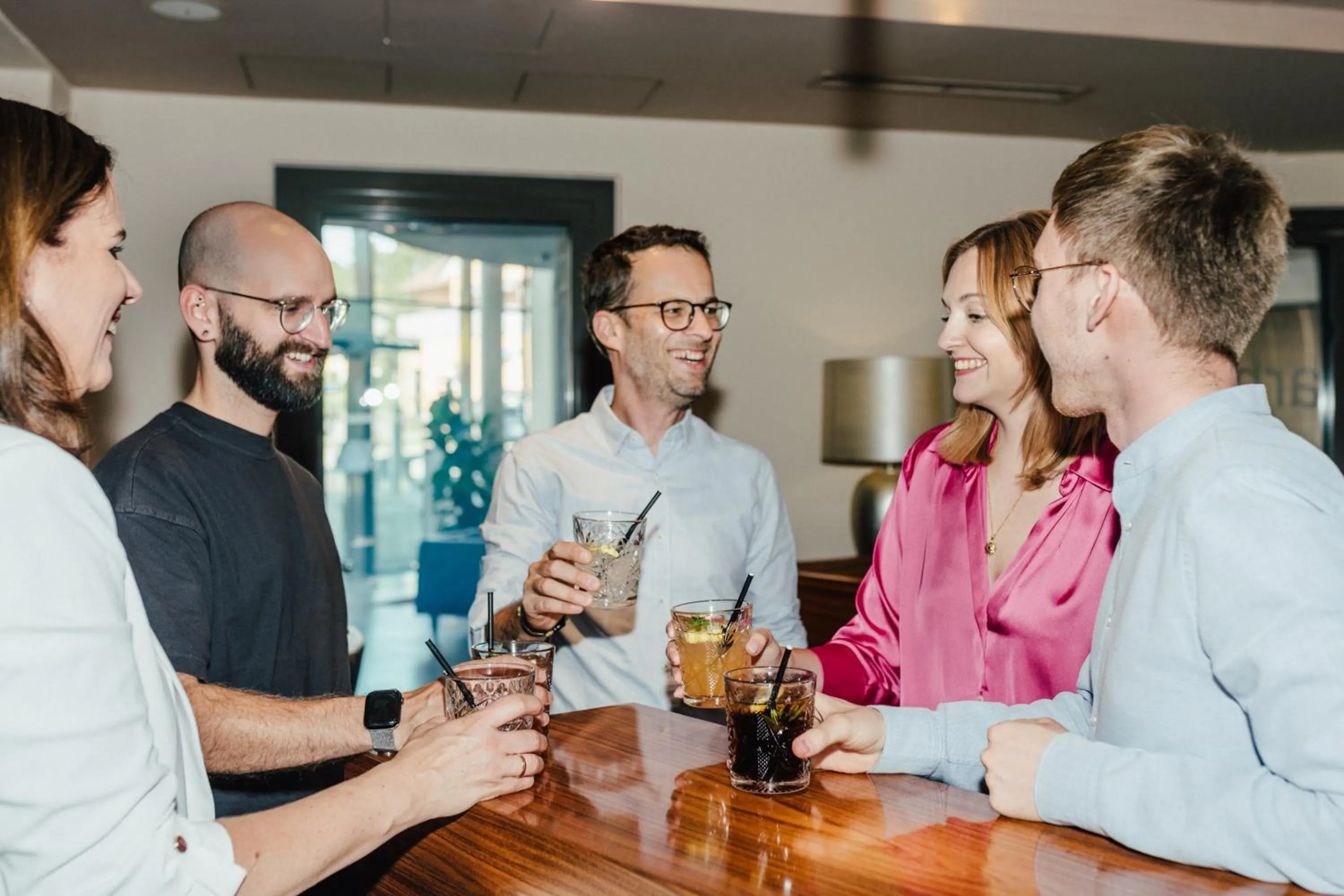 Lounge or bar in Hotel-Restaurant Ammerhauser