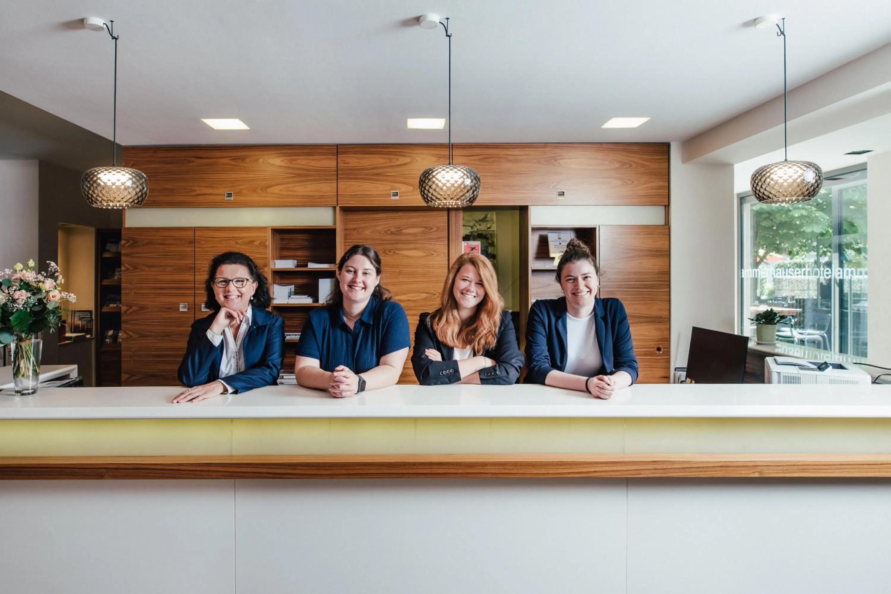 Lobby or reception in Hotel-Restaurant Ammerhauser