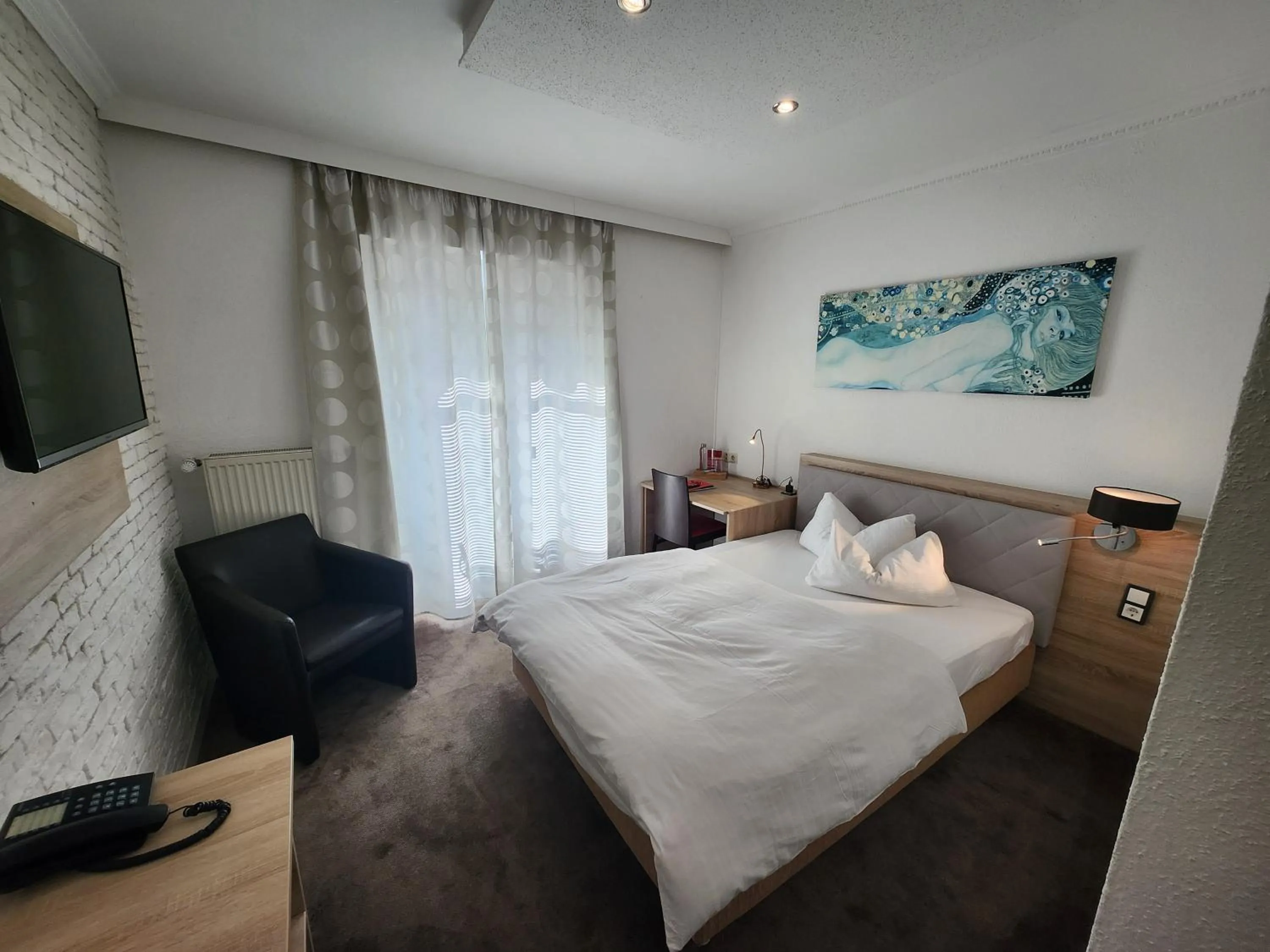 Bed in Hotel Almrausch