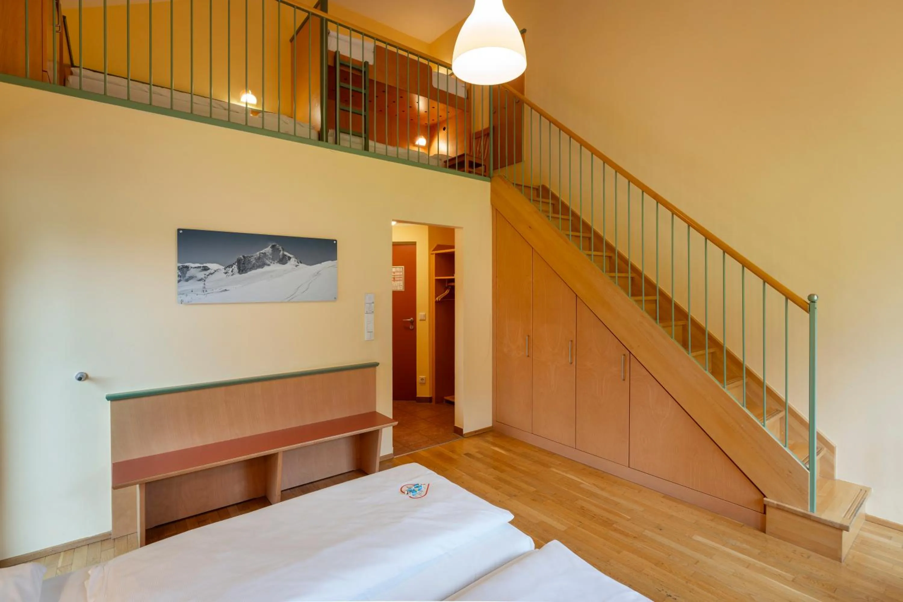 Photo of the whole room, Bed in JUFA Hotel Kaprun - Summercard included