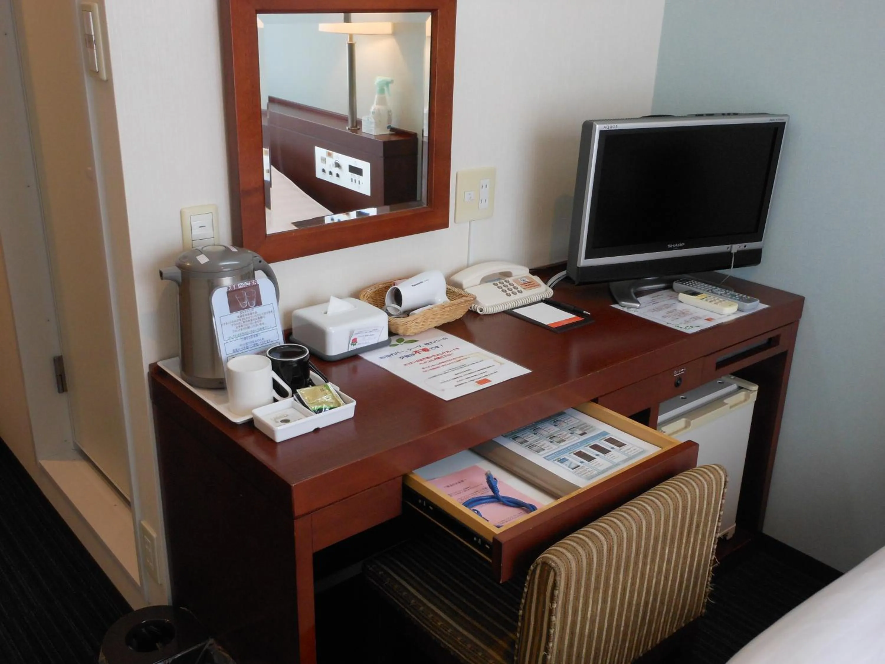 Decorative detail in Paradis Inn Sagamihara