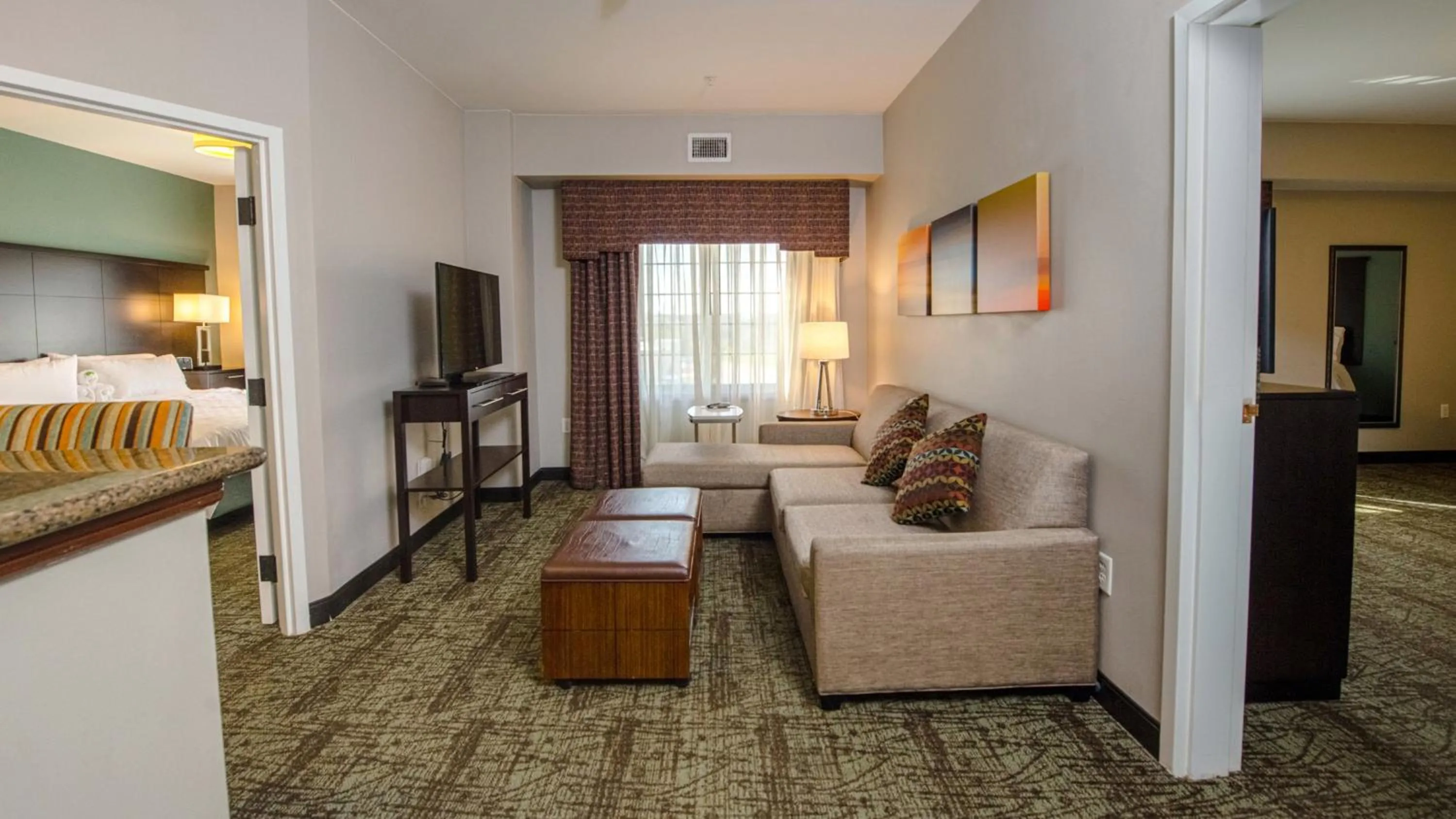 Photo of the whole room, Bed in Staybridge Suites Houston-NASA Clear Lake by IHG