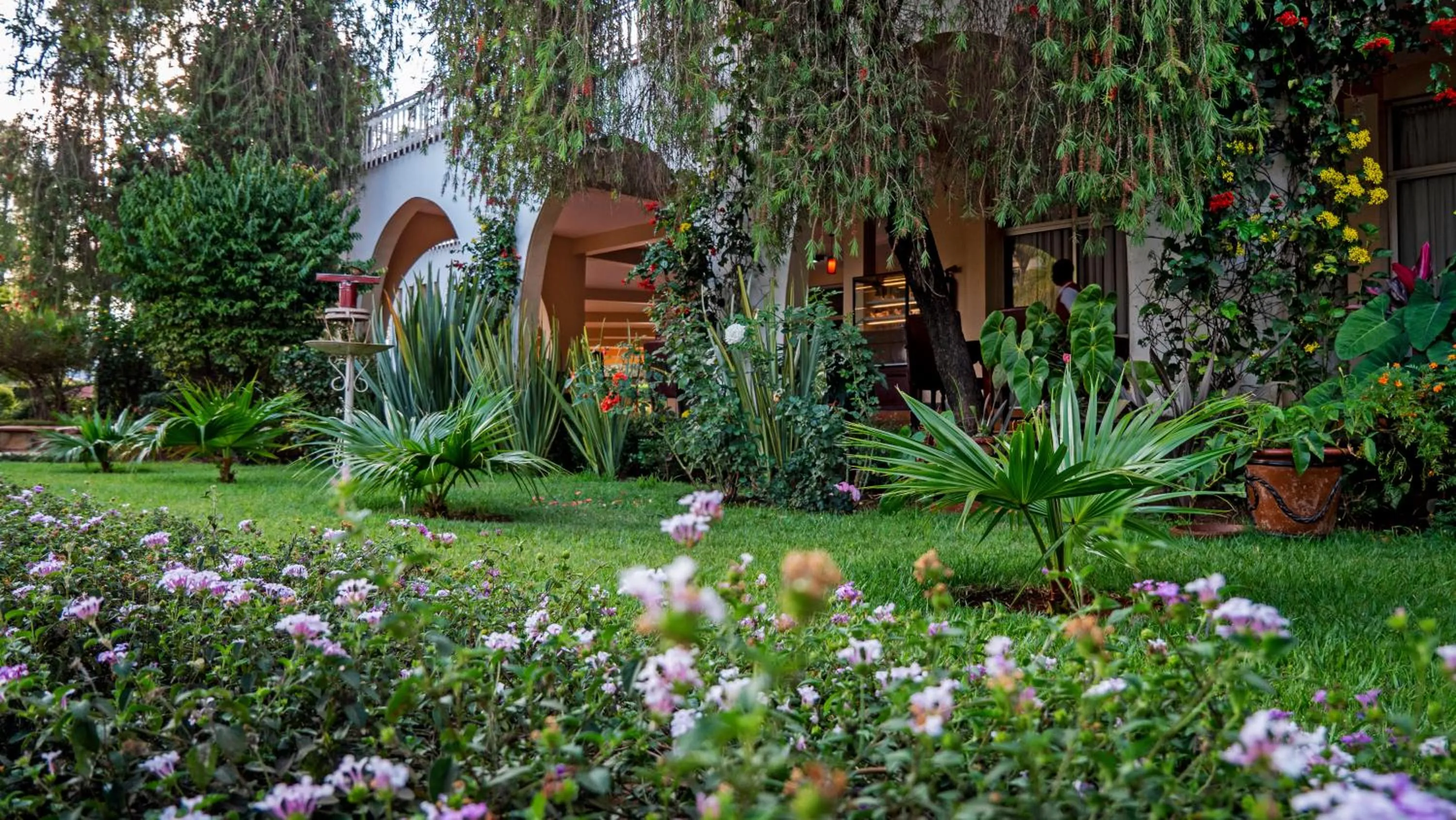 Garden in Sirikwa Hotel
