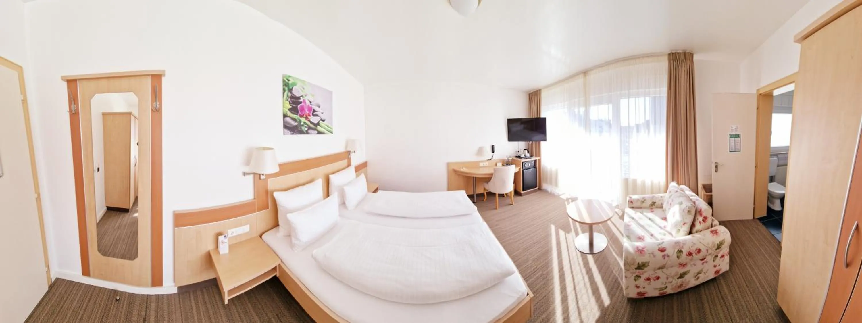 Bed in Hotel Garni Superior