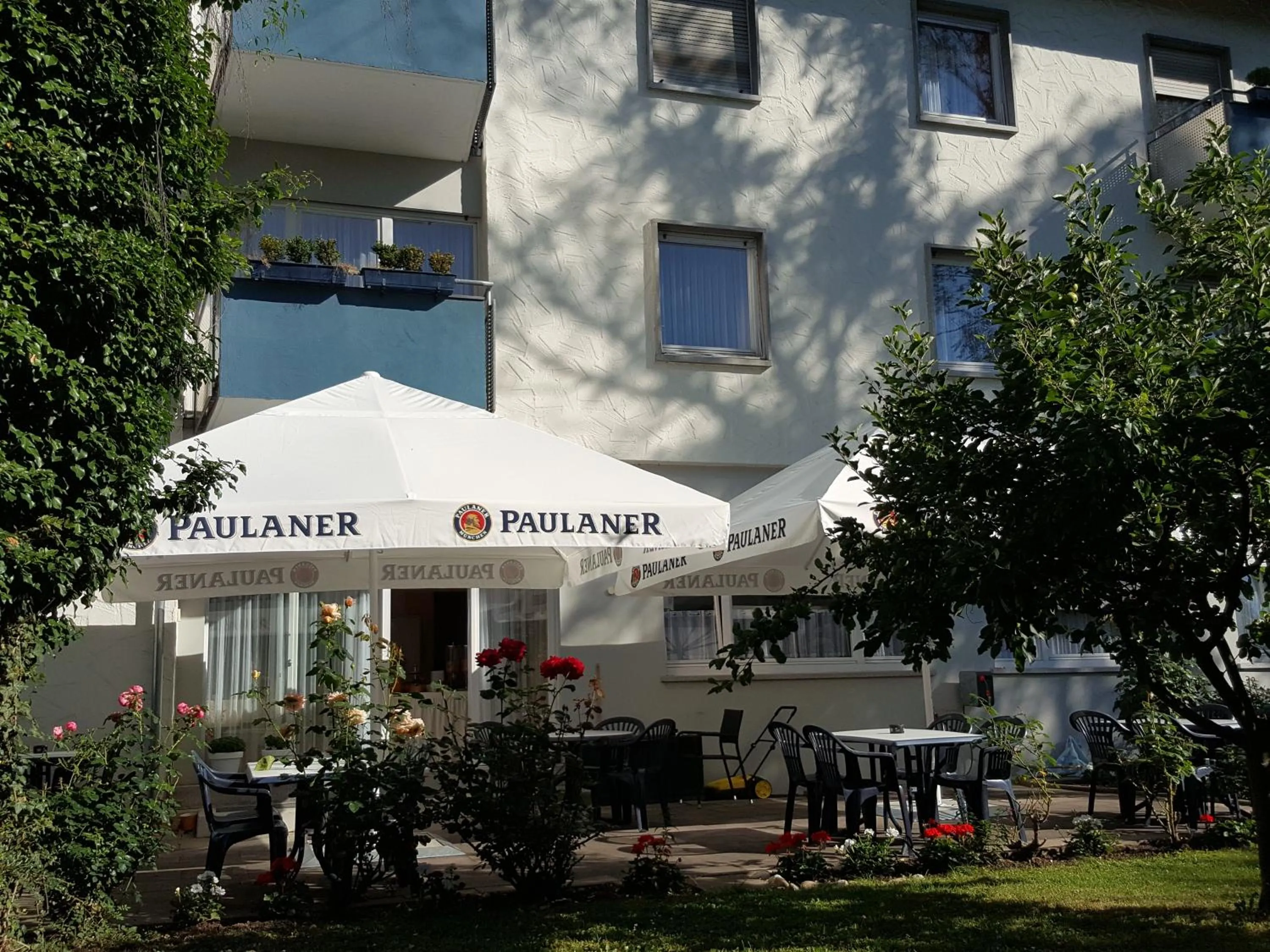 Garden view in Hotel Garni Superior