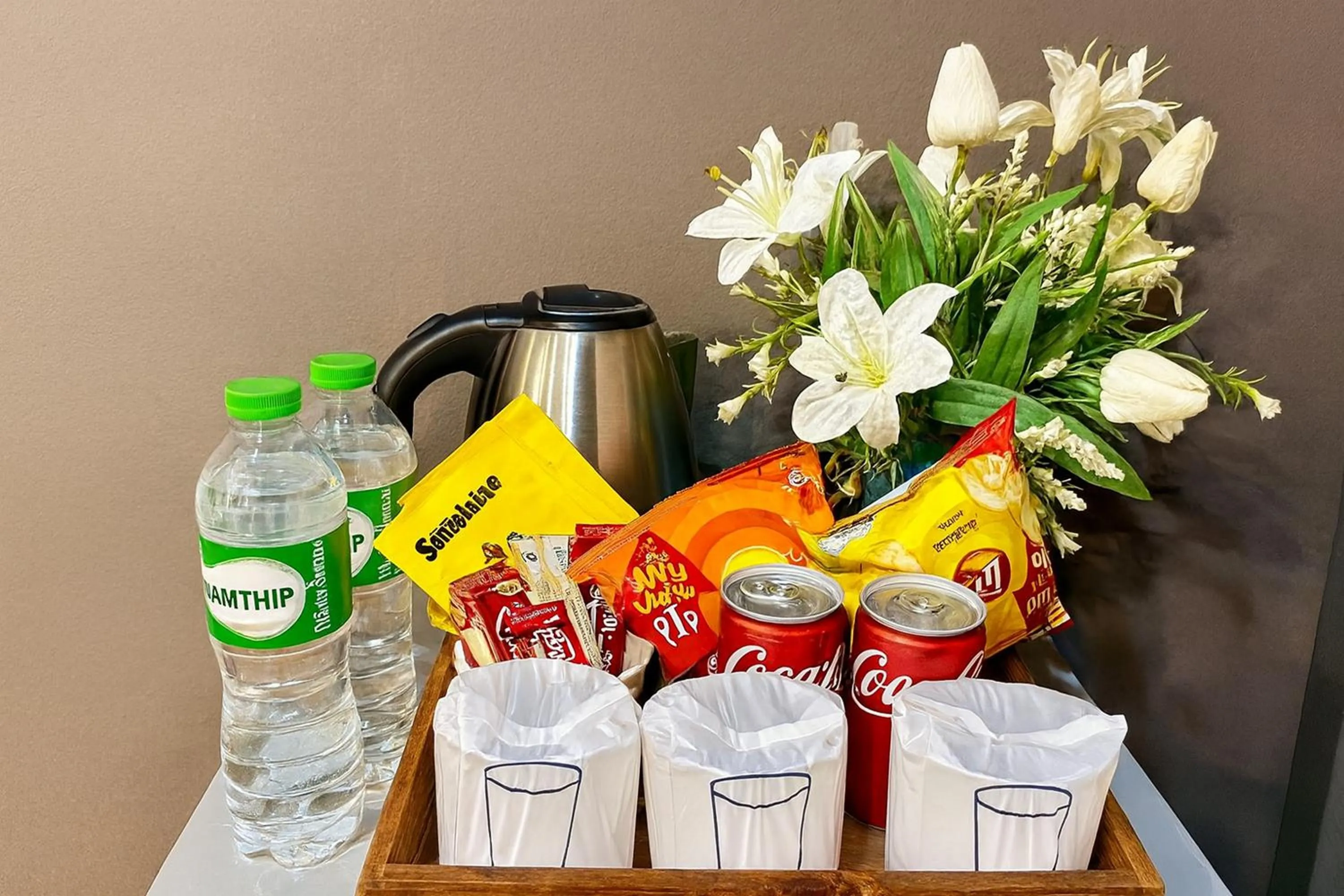 Coffee/tea facilities in The Loft Room Nimman