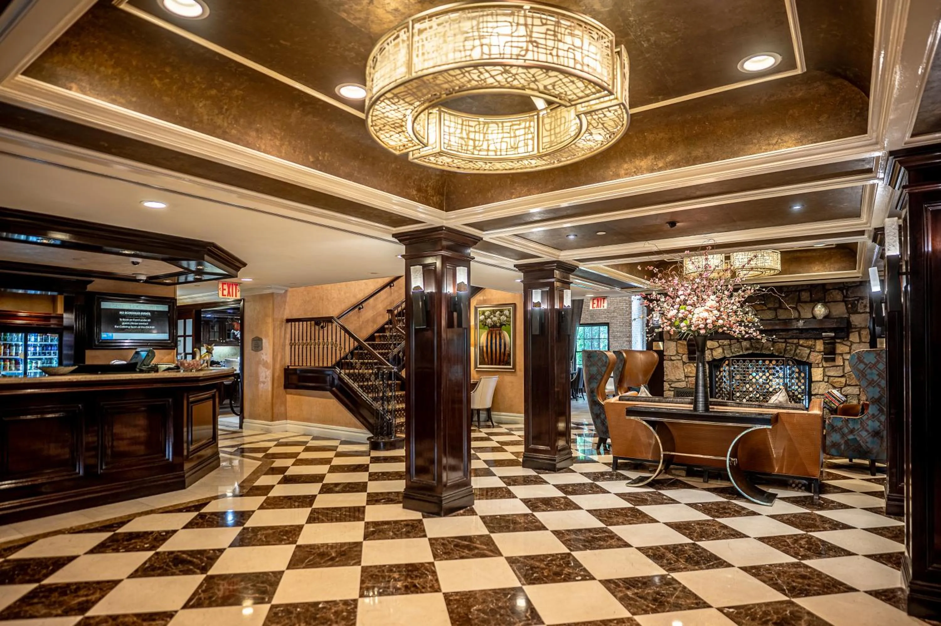 Lobby or reception in The Inn At Fox Hollow Hotel