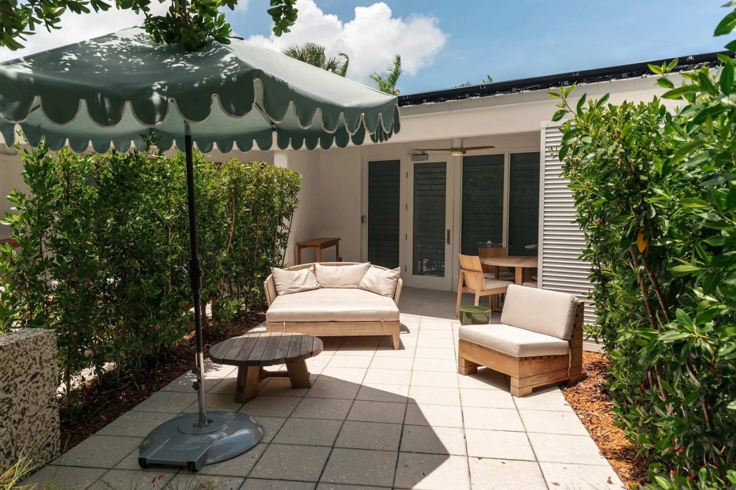 Patio in Islander Resort