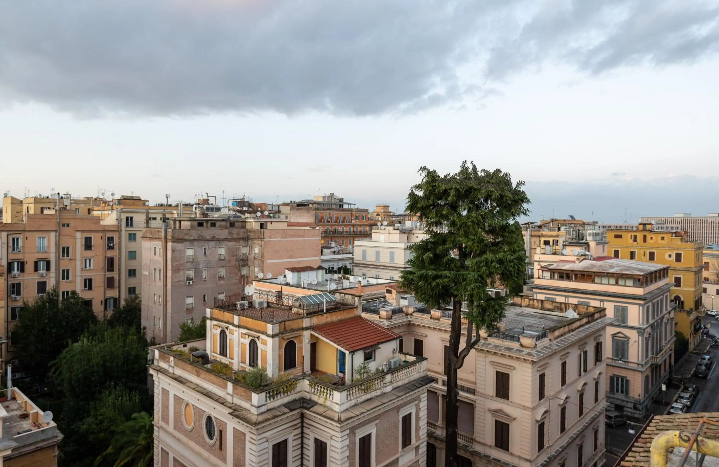 Balcony/Terrace in Leonardo Boutique Hotel Rome Termini