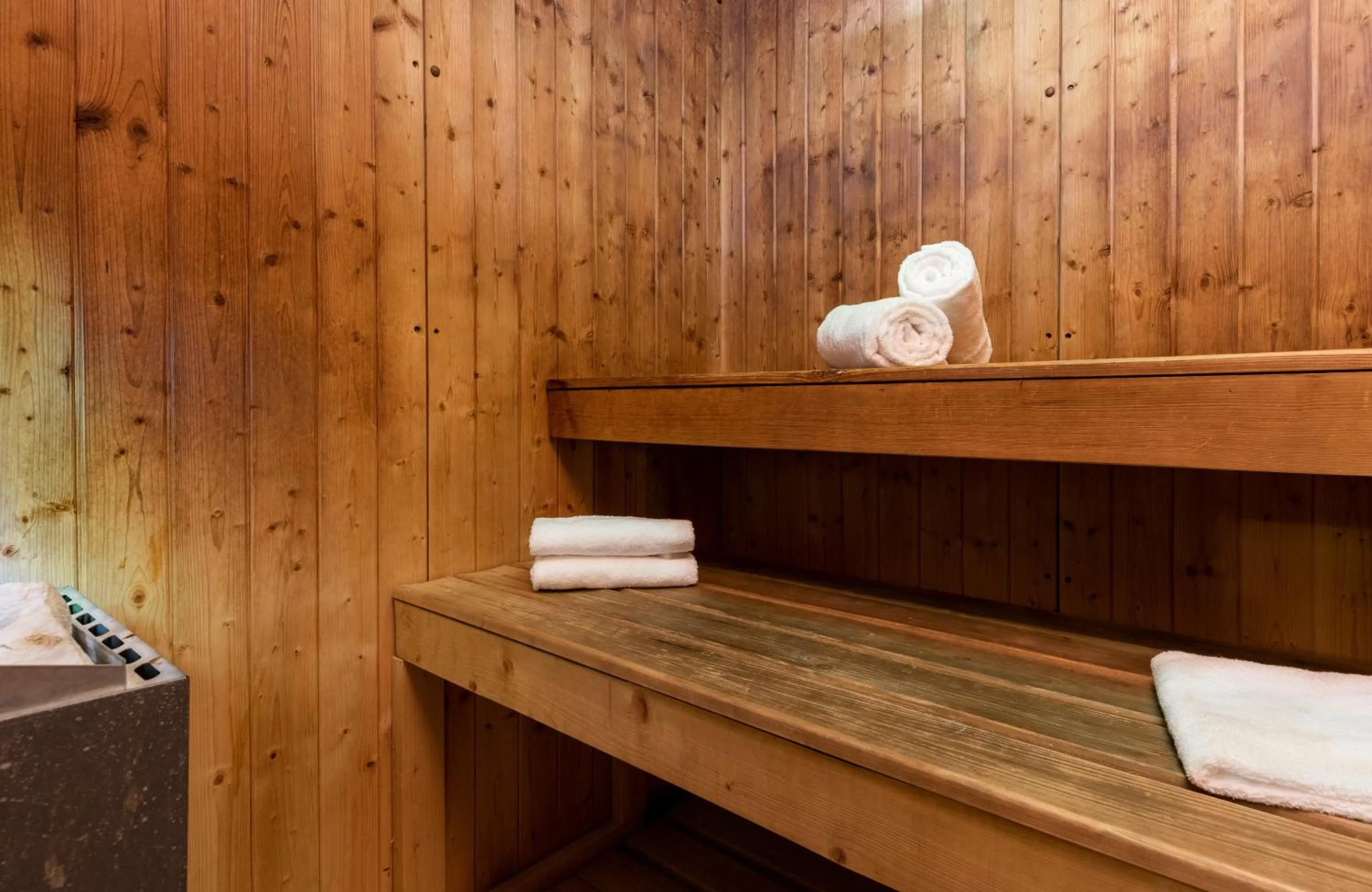 Sauna in Leonardo Boutique Hotel Rome Termini