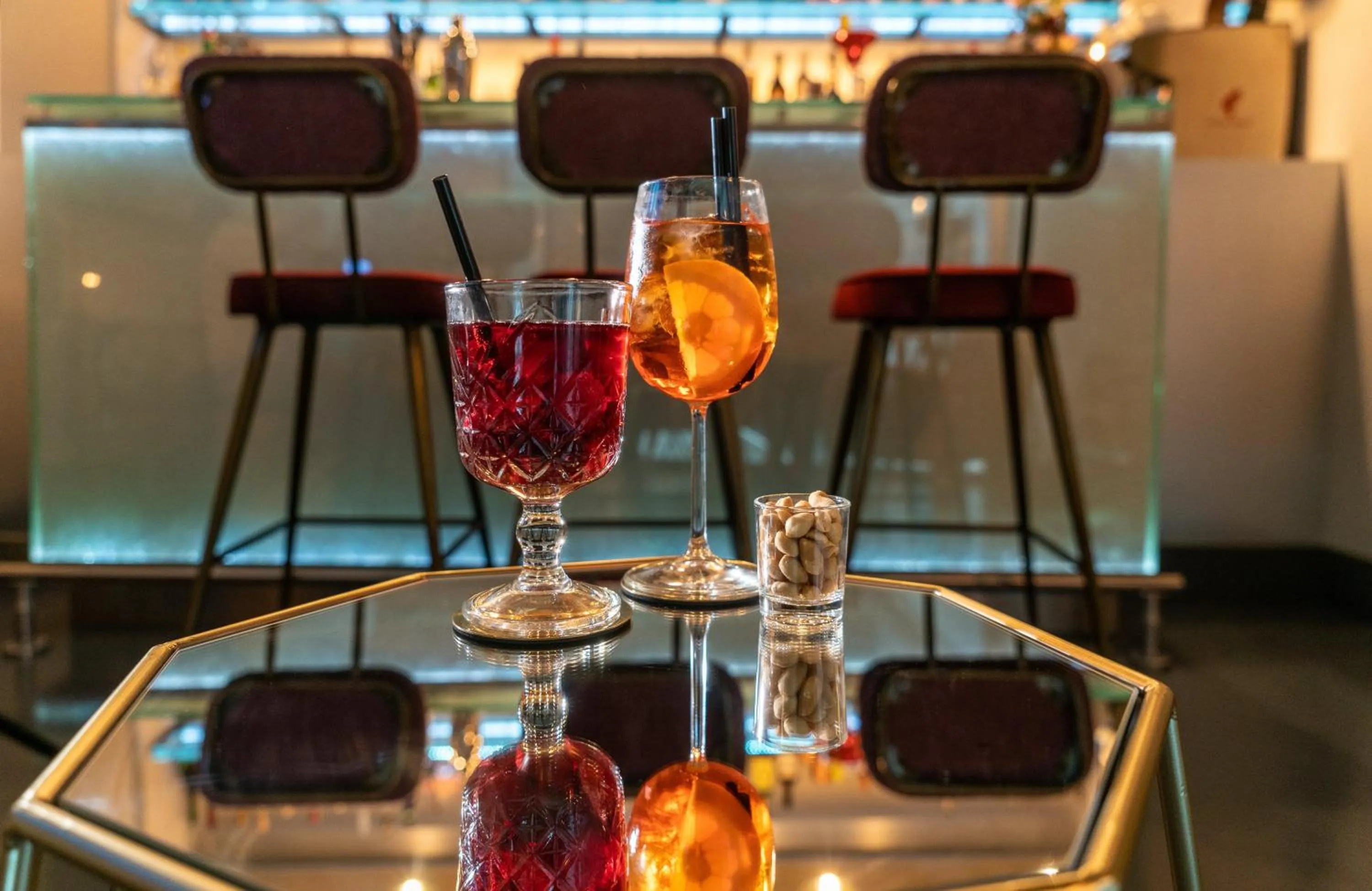 Lounge or bar in Leonardo Boutique Hotel Rome Termini