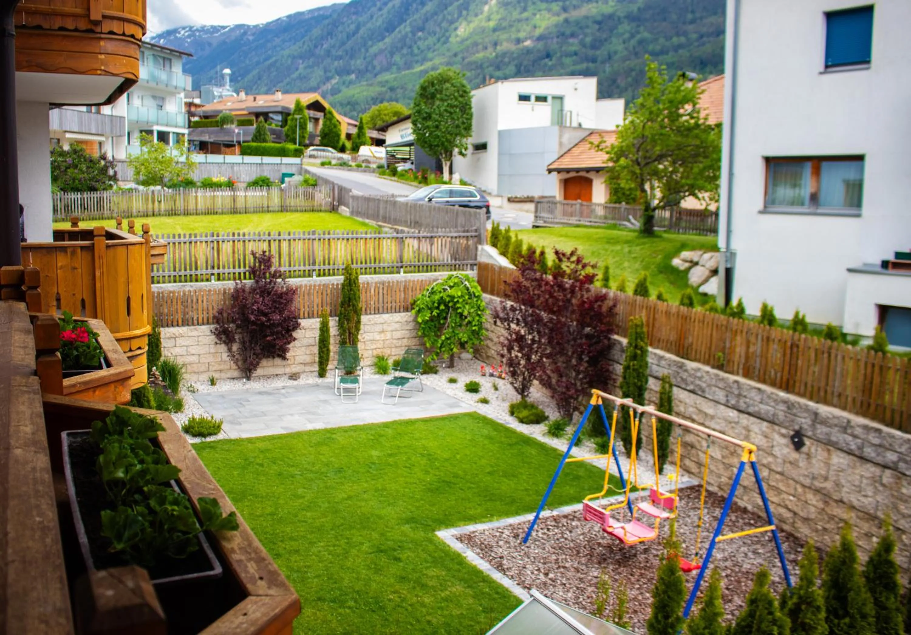 Garden in Appartement Thanei