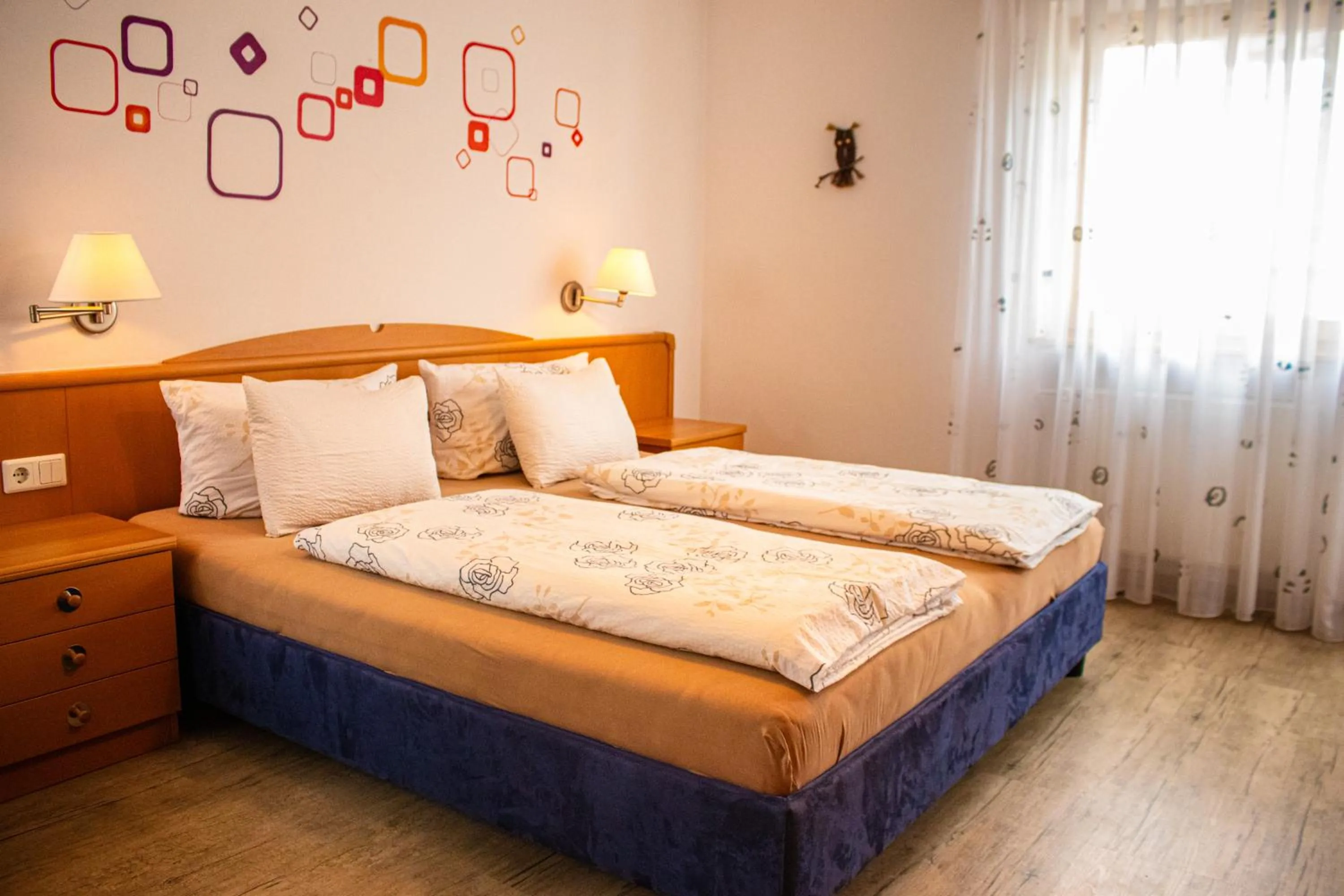 Bedroom, Bed in Appartement Thanei