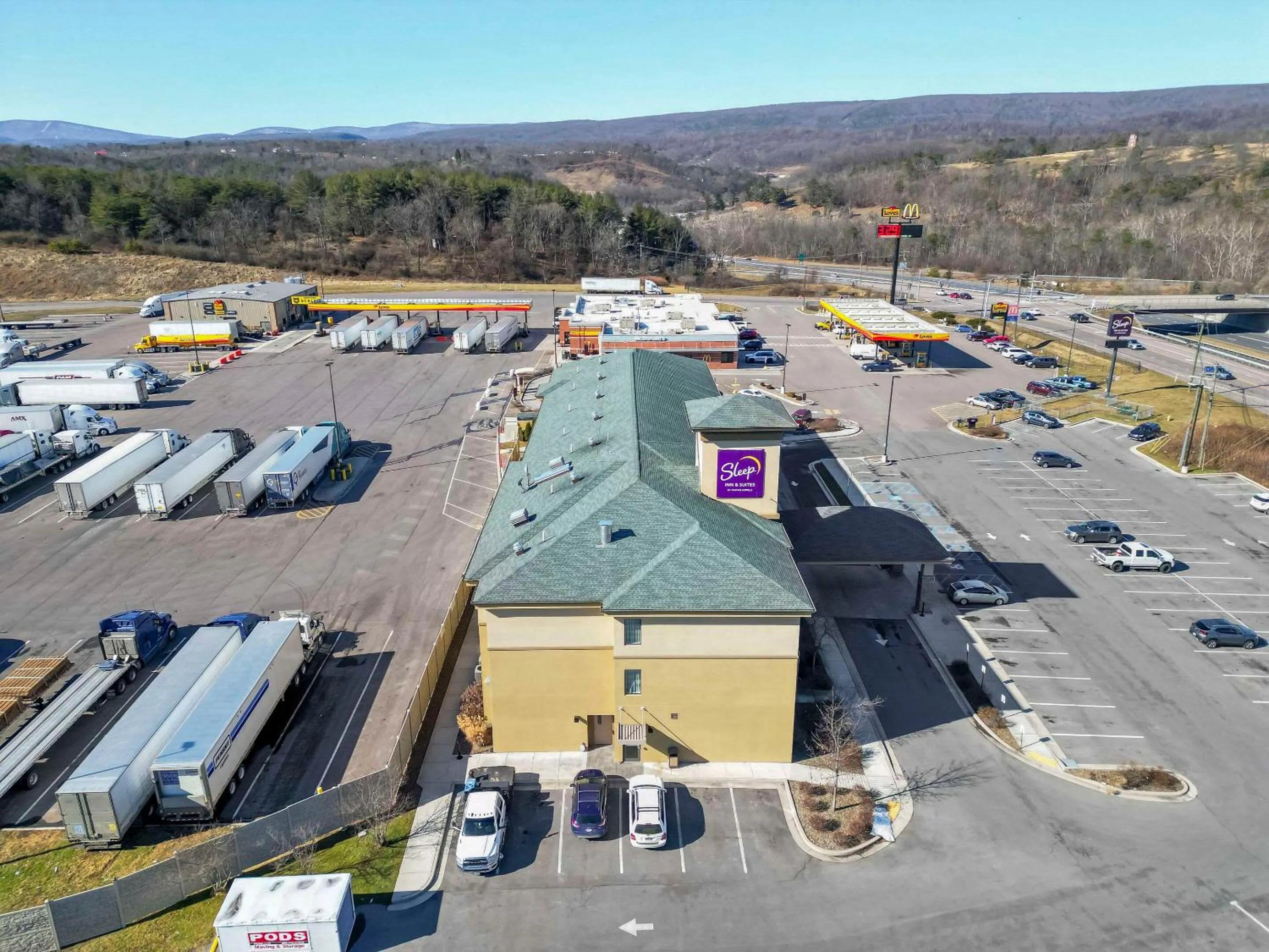 Property building in Sleep Inn & Suites Cumberland