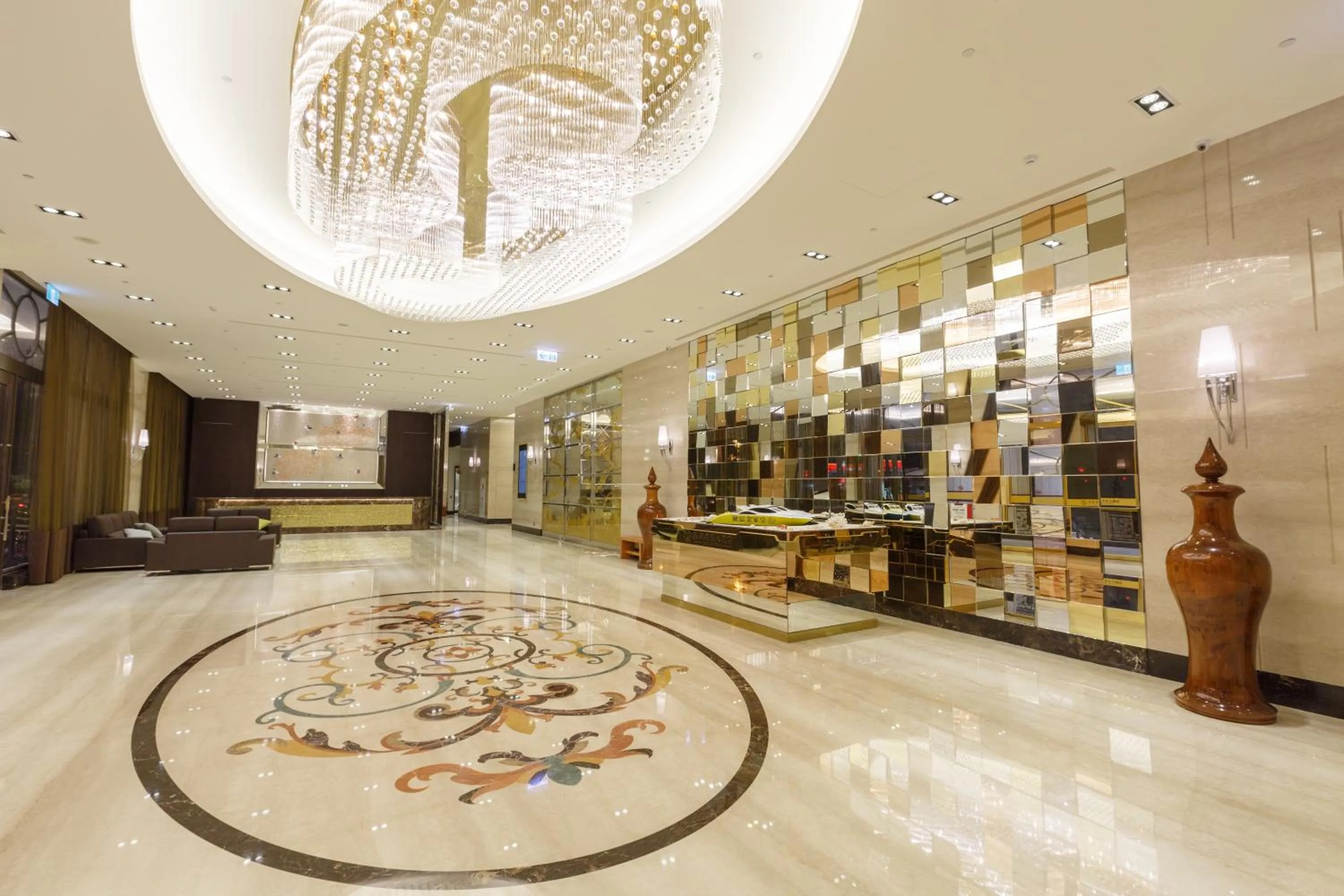 Lobby or reception in Royal Gold Hotel