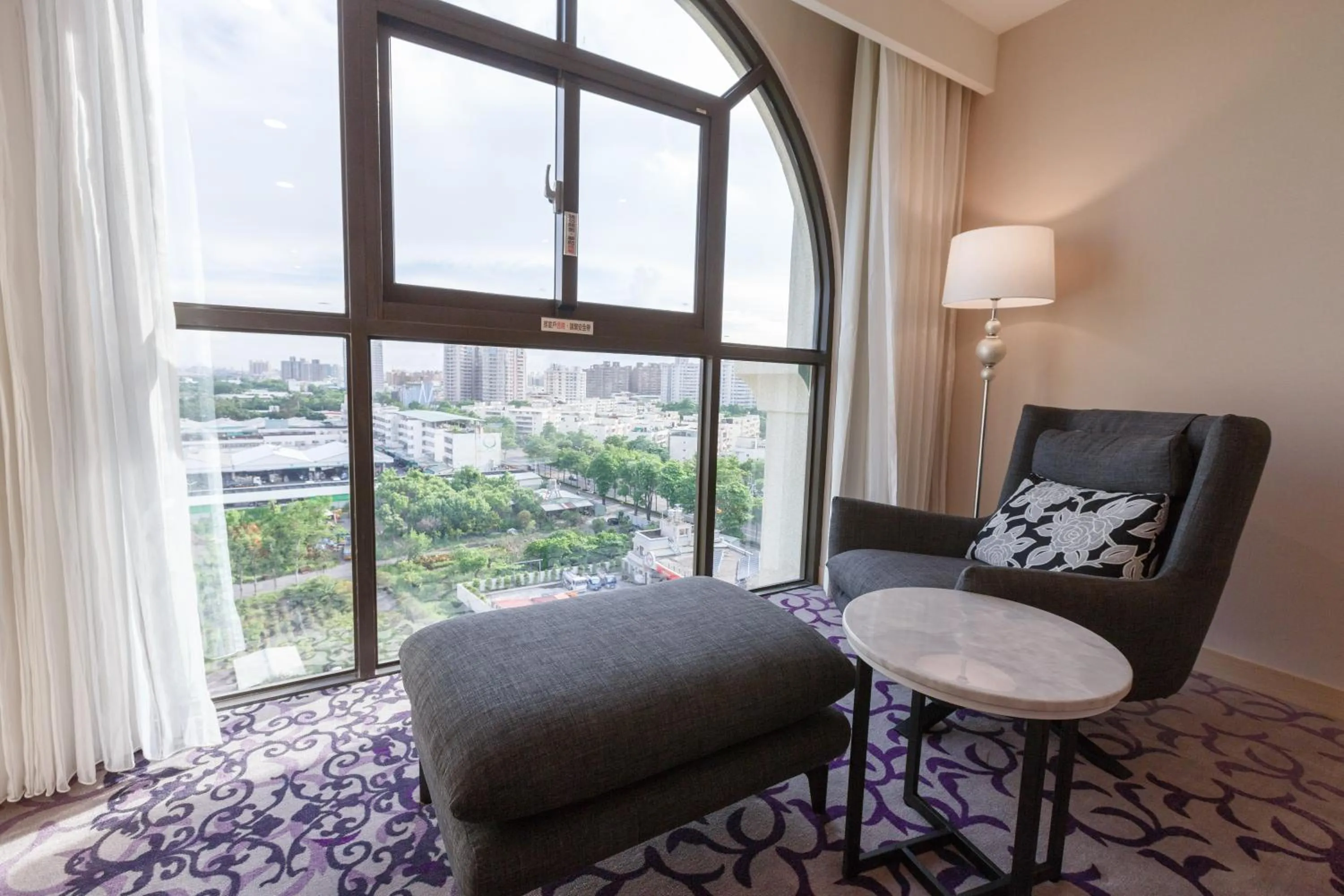 Seating area in Royal Gold Hotel