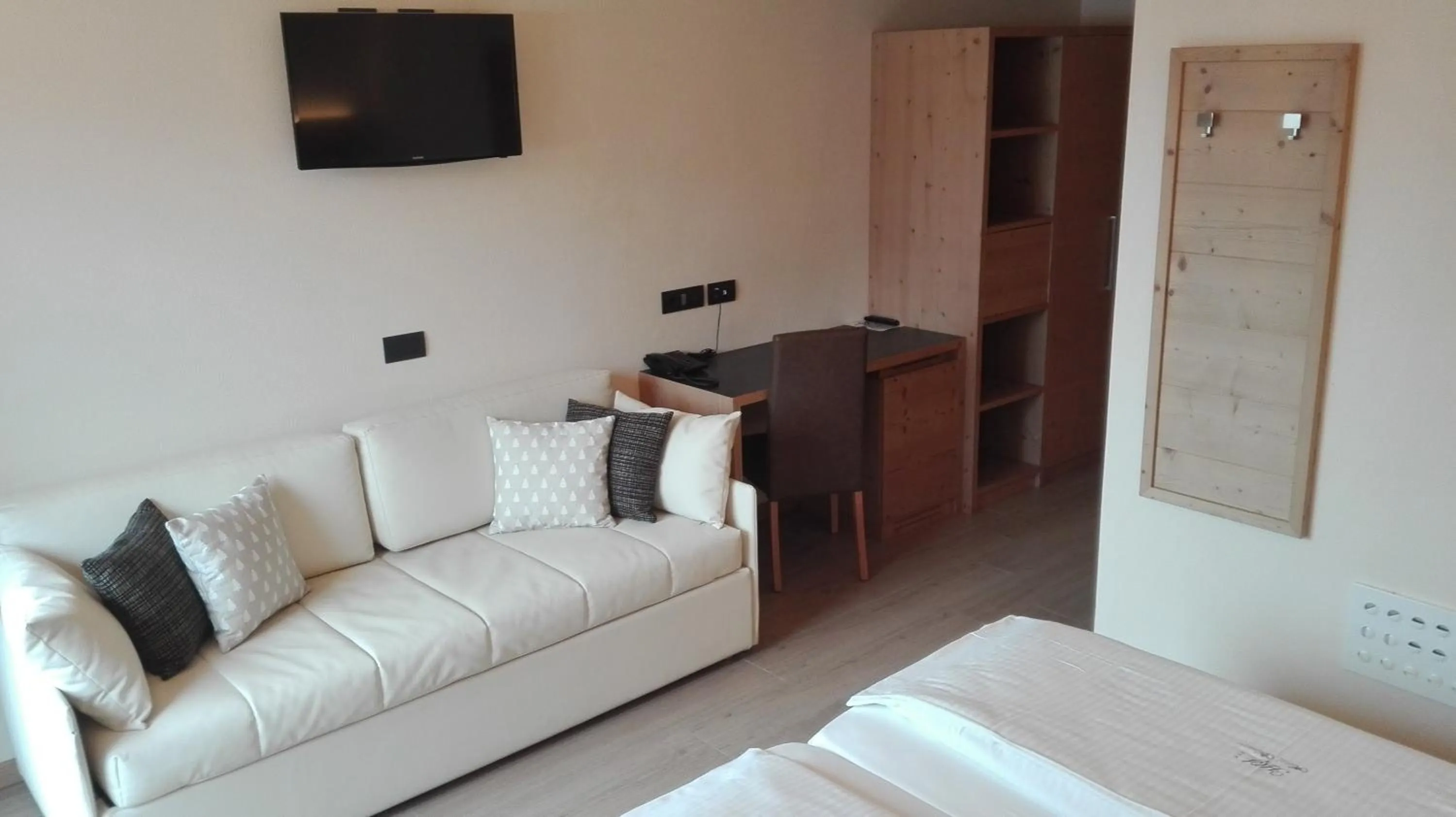 Bed in Hotel Silvestri