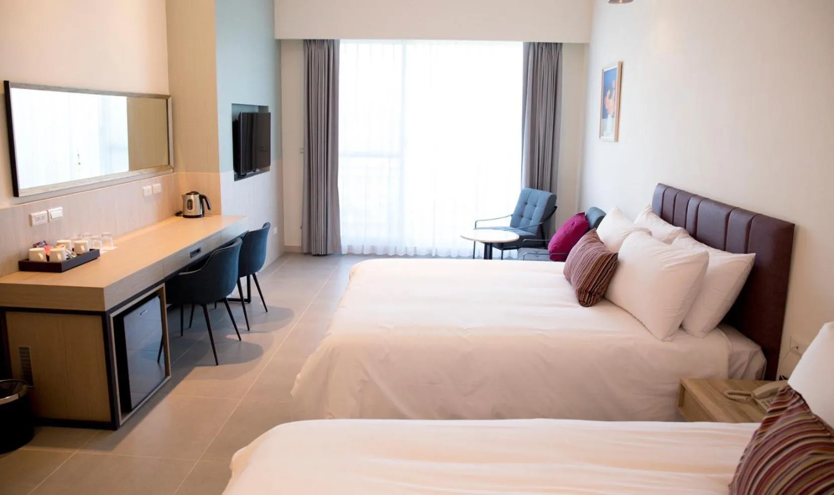 Photo of the whole room, Bed in 墾丁椰林 海灘文旅